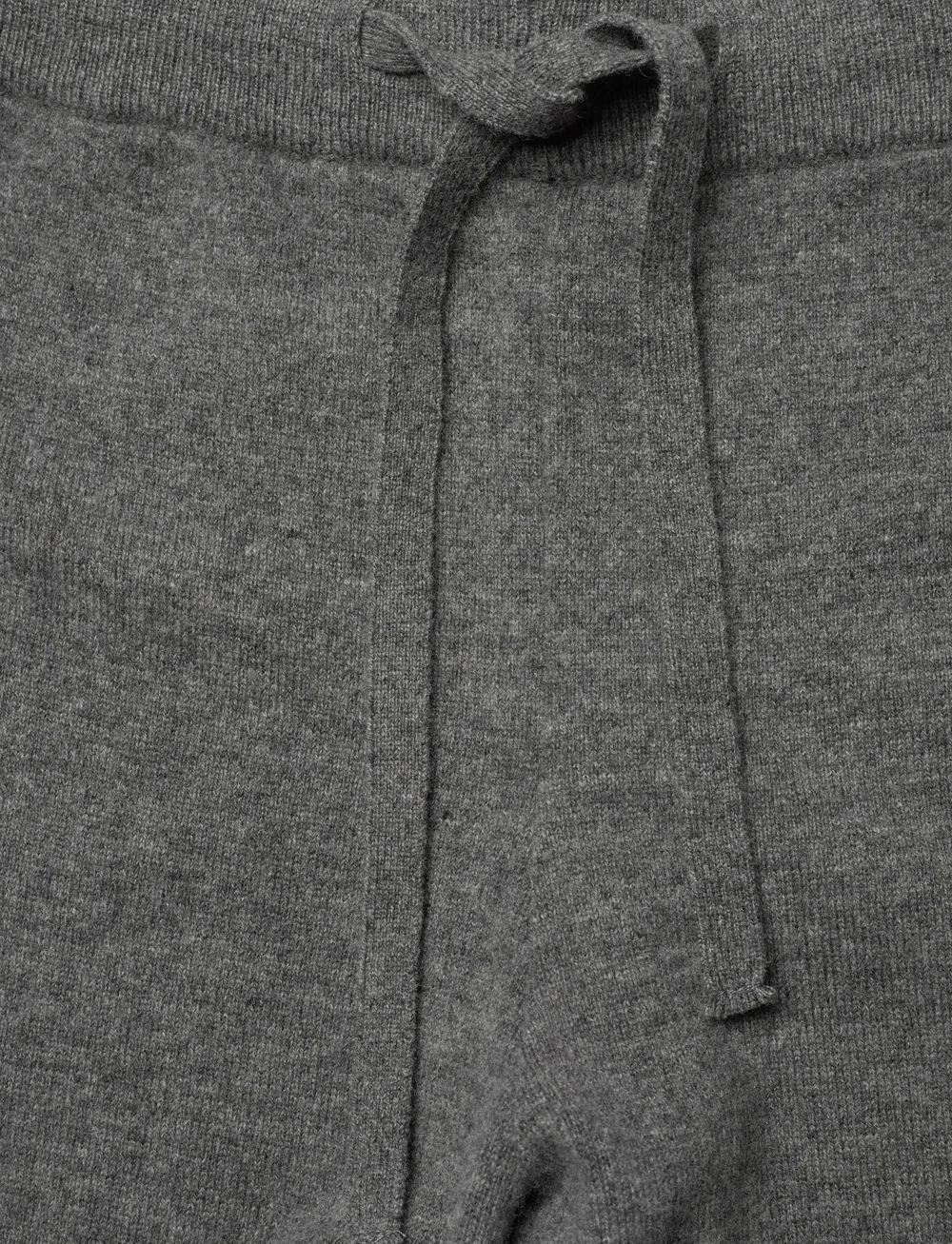 GANT - SUPERFINE LAMBSWOOL KNIT PANTS - joggers - charcoal melange - 2