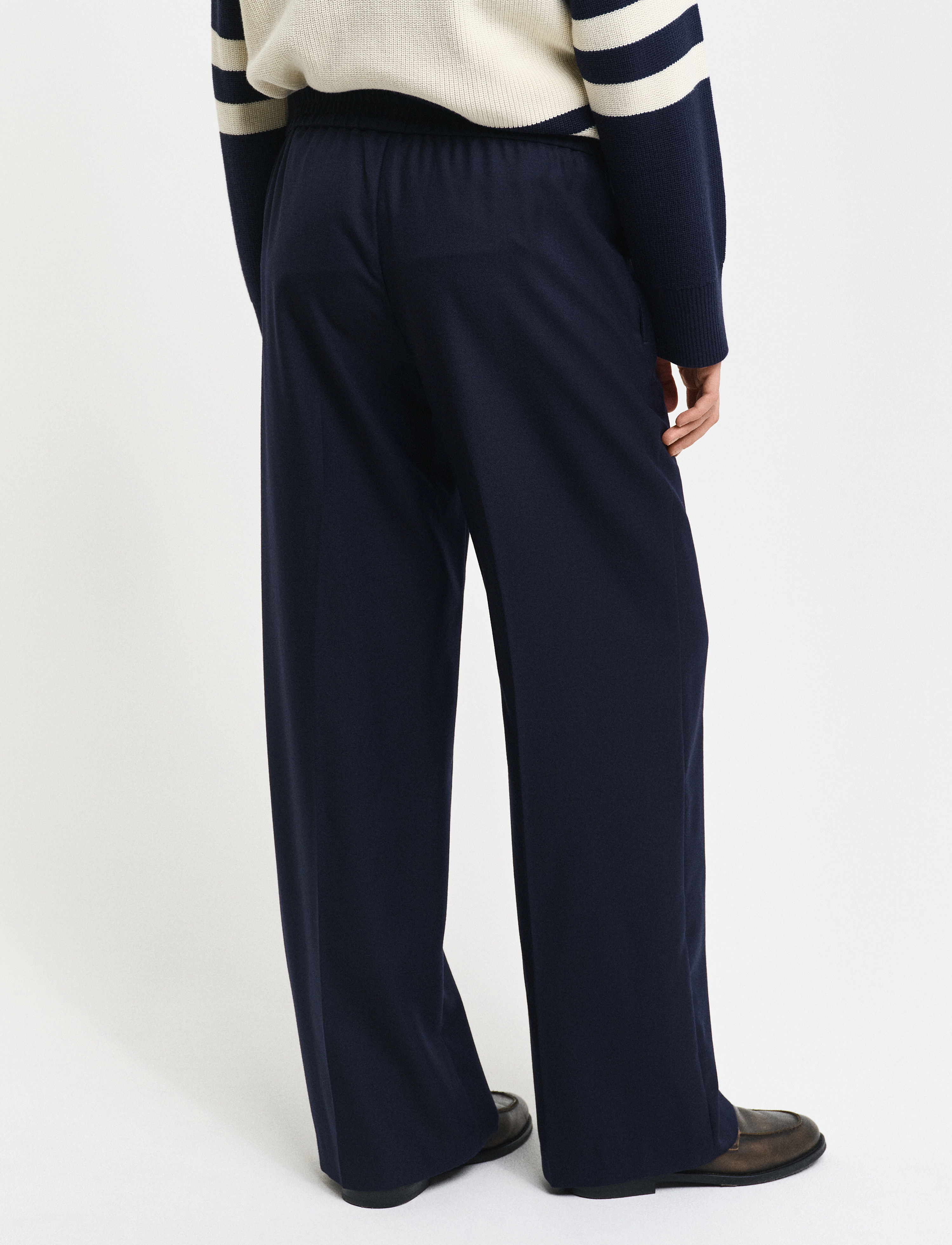 GANT - PULL-ON PANTS - evening blue - 3