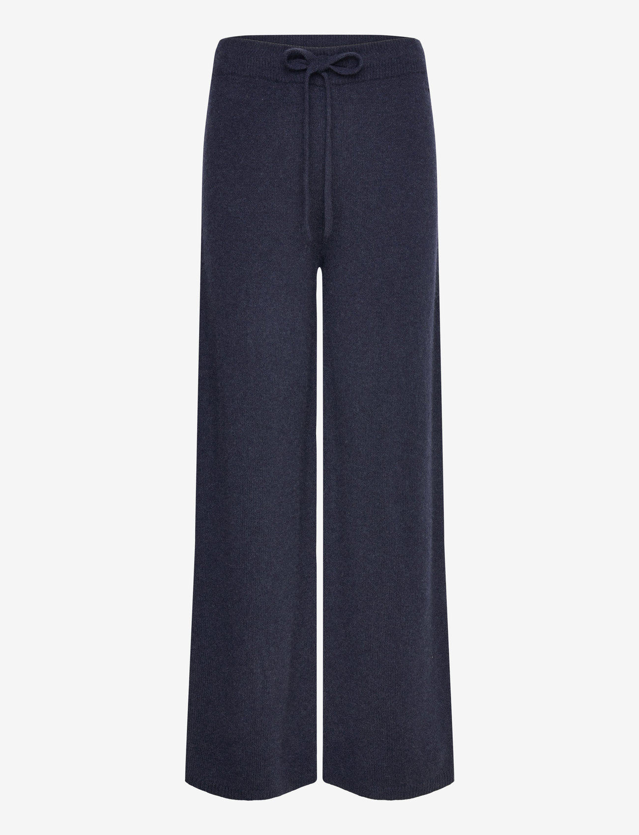 GANT - WOOL KNITTED PANTS - evening blue - 1