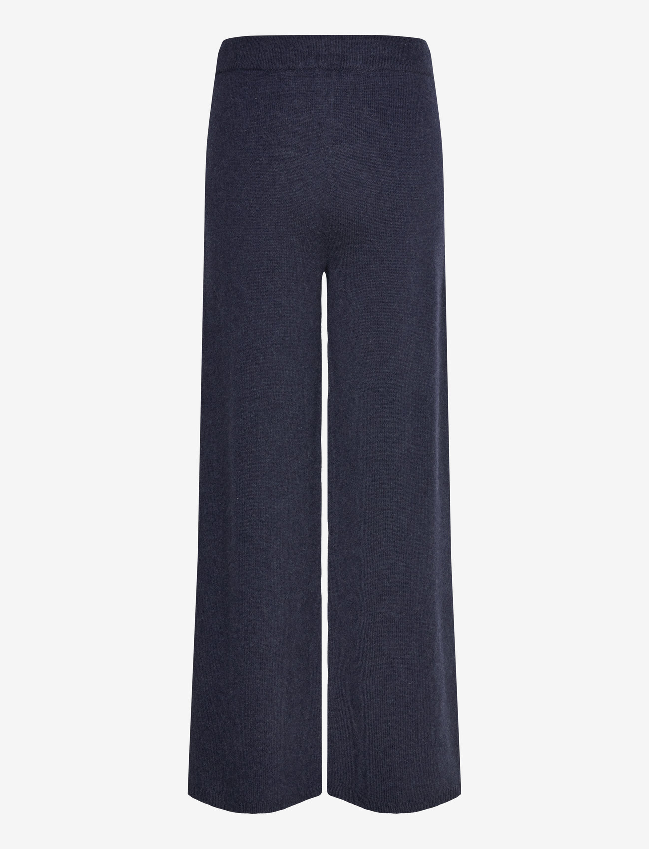 GANT - WOOL KNITTED PANTS - evening blue - 2