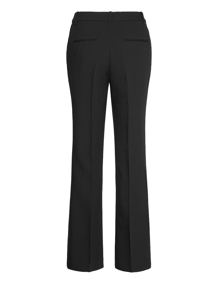 Gant - Slim Flared Slacks - alt laiad püksid - black - 2