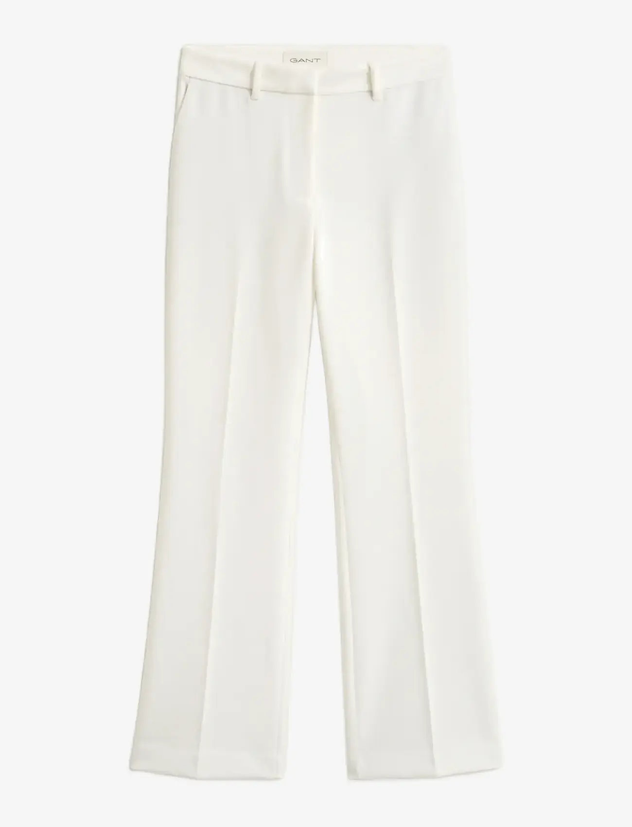 Gant - Slim Flared Slacks - schlaghose - eggshell - 1