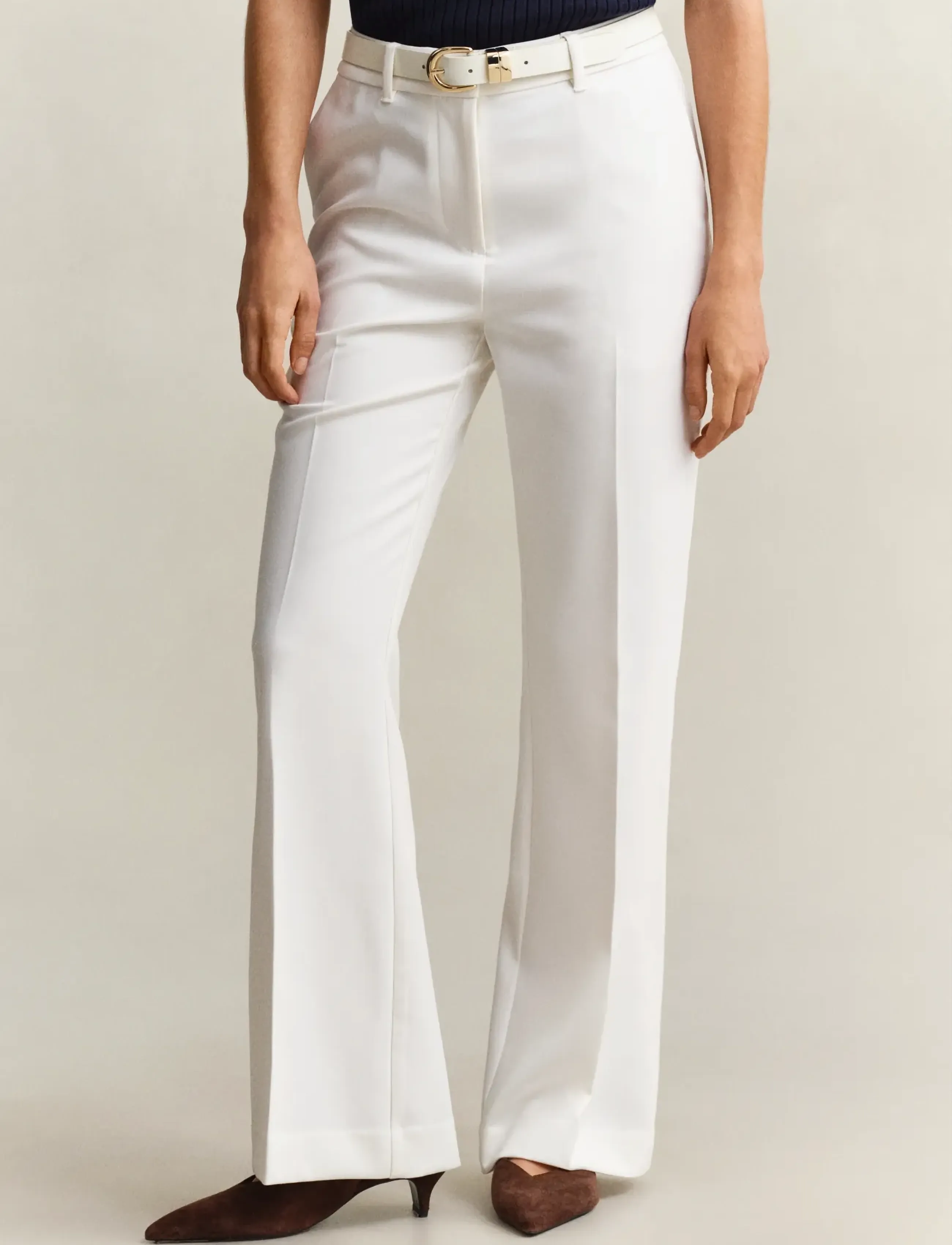 Gant Slim Flare Slack (GCL4150334) - Tailored trousers - Boozt.com