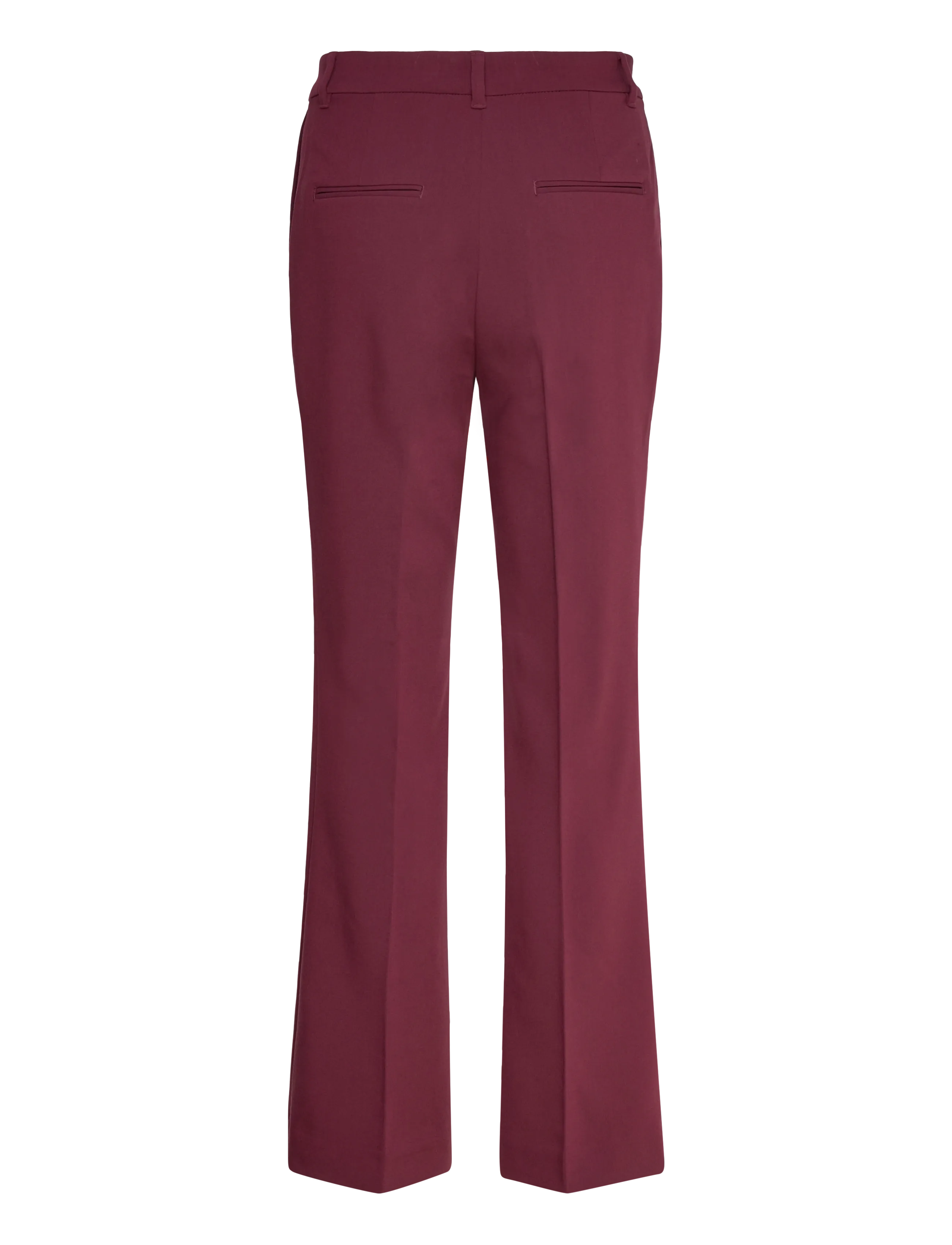 Gant - SLIM FLARE SLACK - peoriided outlet-hindadega - plum wine - 1