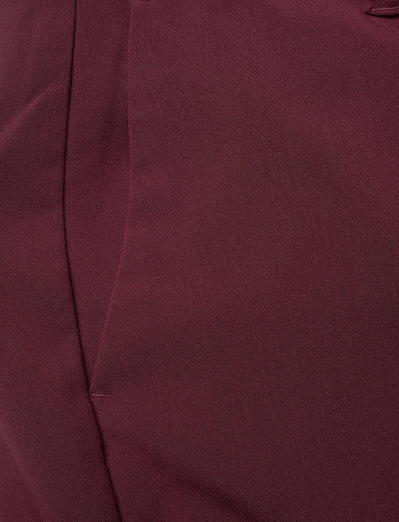 GANT - SLIM FLARE SLACK - flare bukser - plum wine - 2