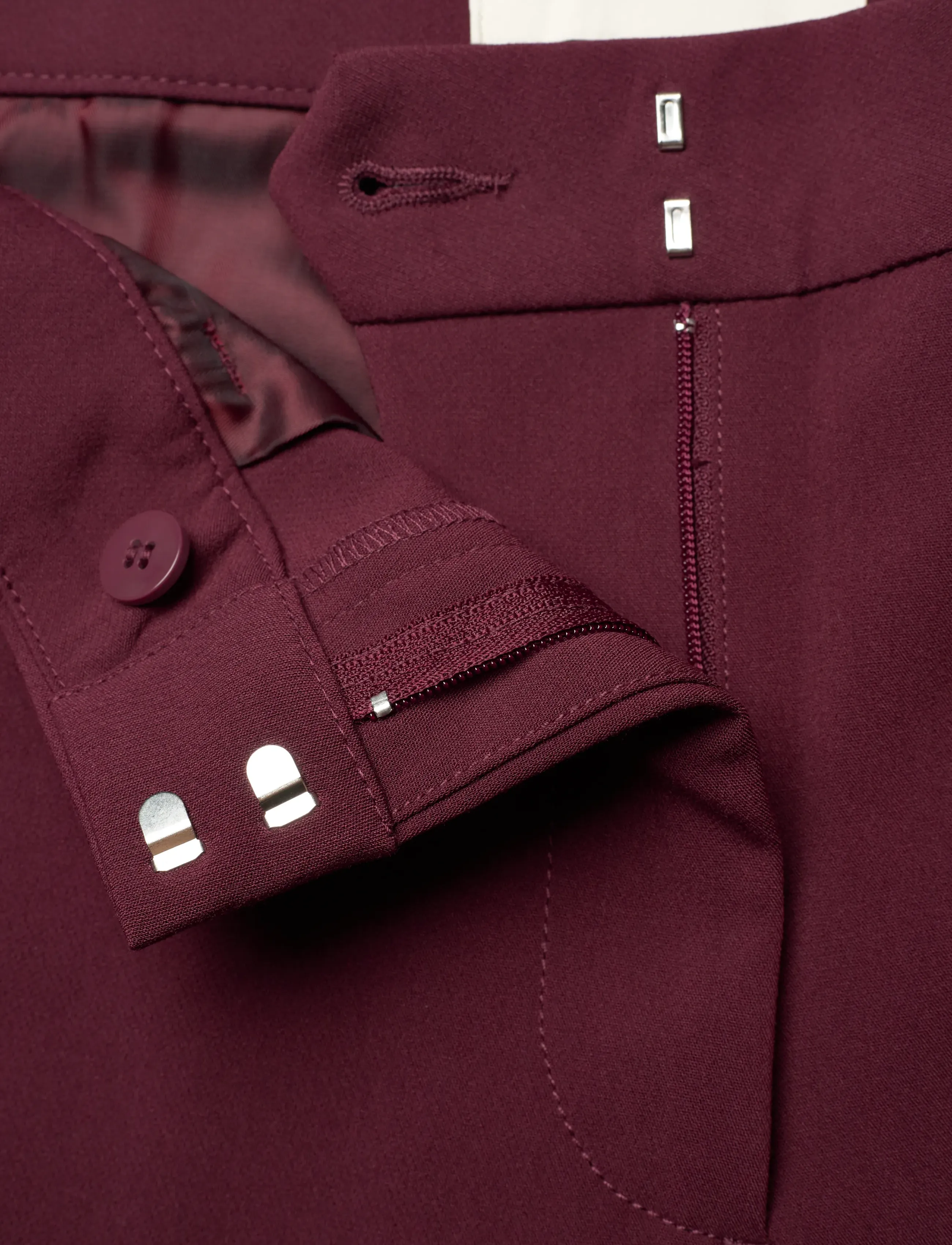 Gant - SLIM FLARE SLACK - peoriided outlet-hindadega - plum wine - 3