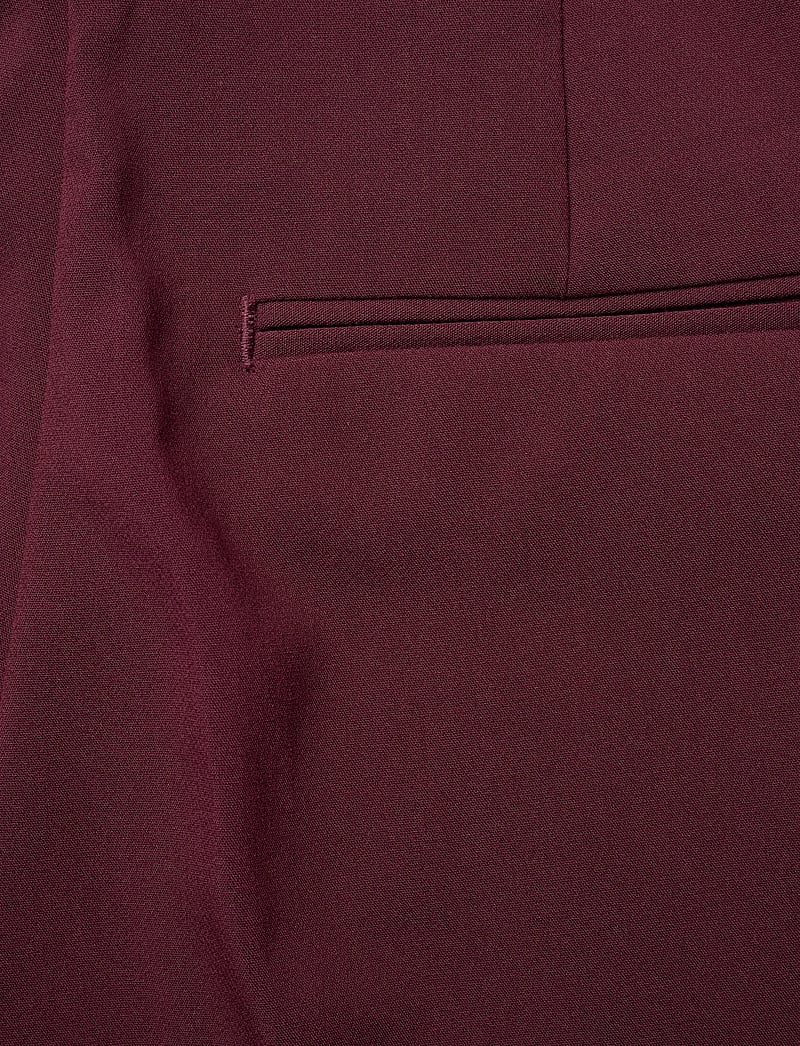 GANT - SLIM FLARE SLACK - flare bukser - plum wine - 4