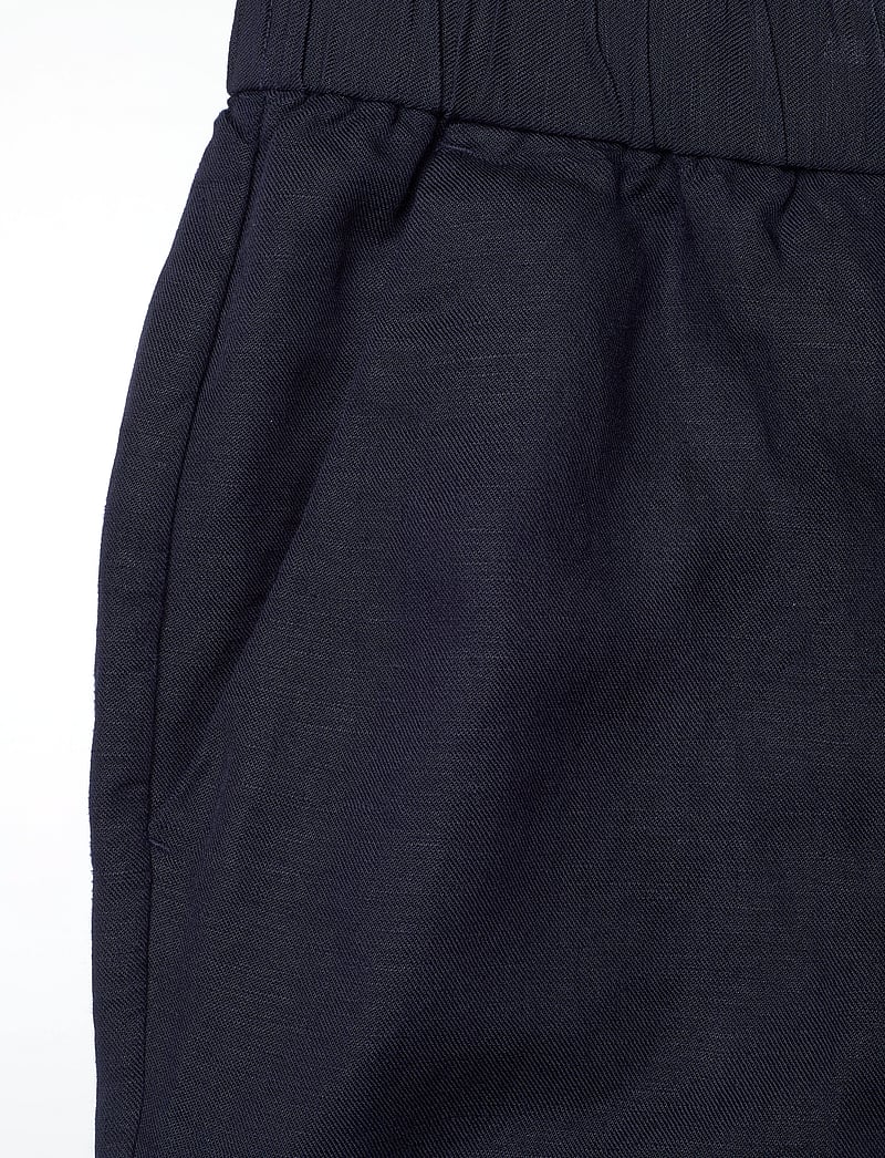 GANT - LINEN BLEND PULL ON PANTS - leinenhosen - evening blue - 2