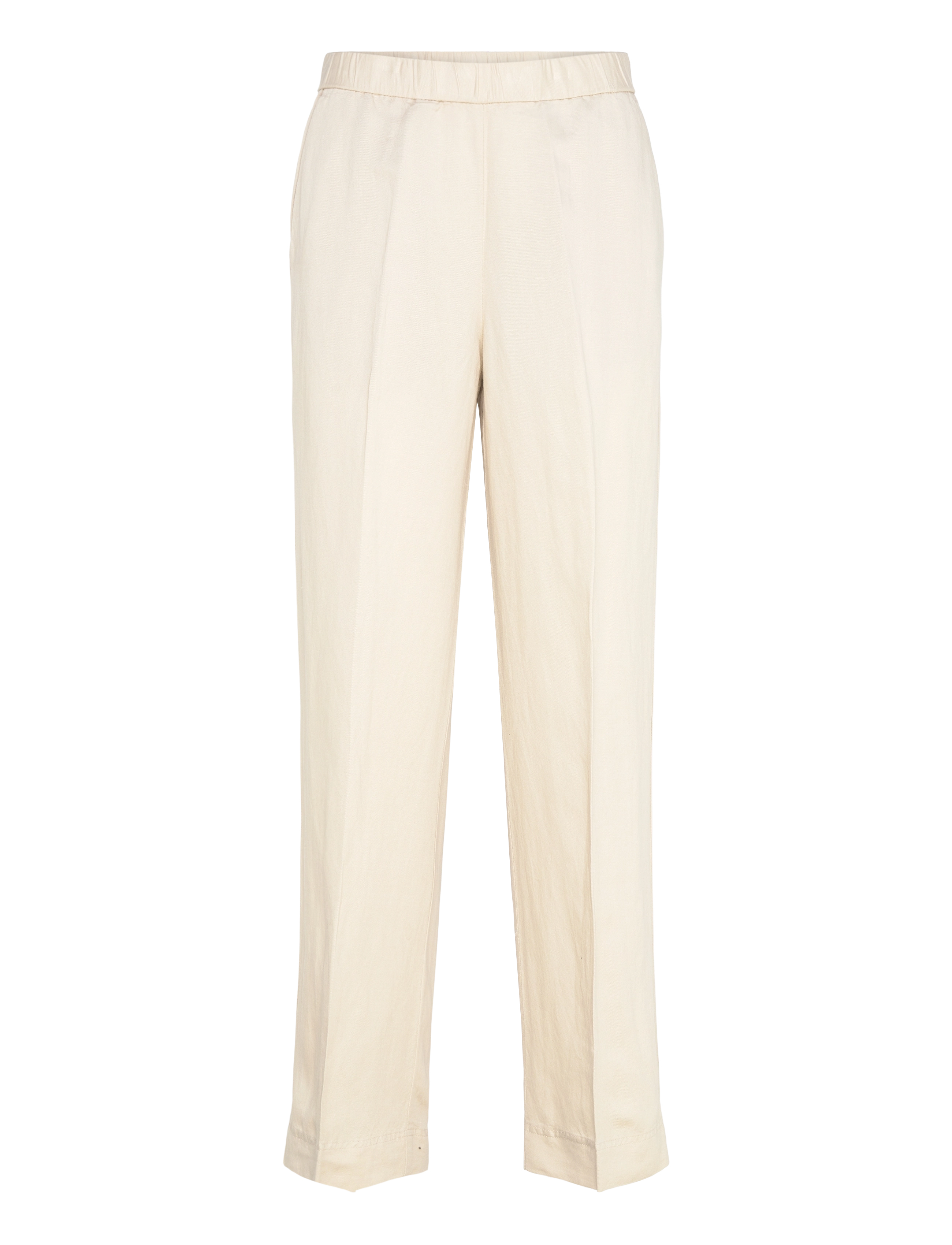 GANT Linen Blend Pull On Hosen Beige - 34 - Damen