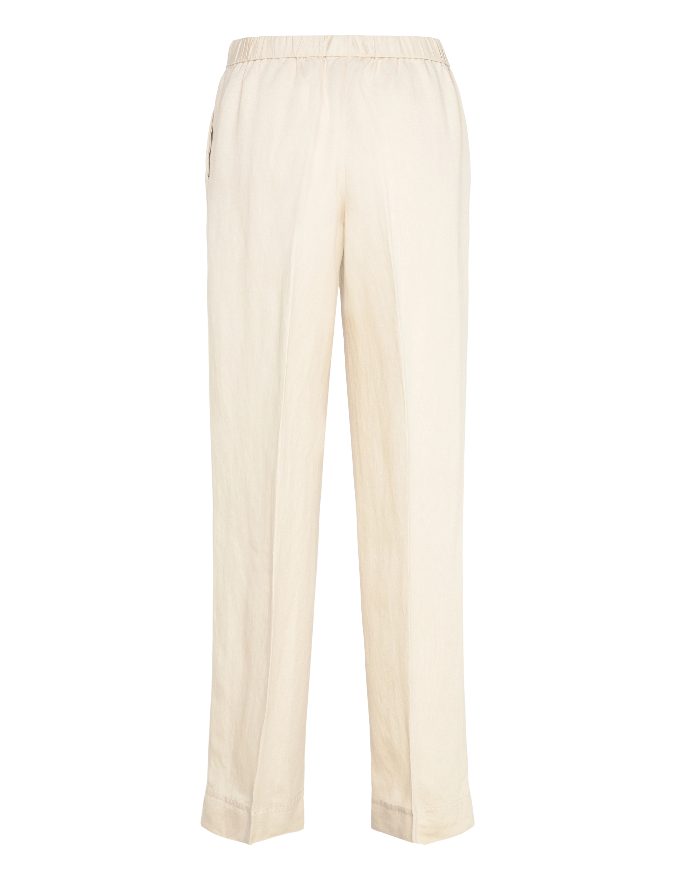 Gant - LINEN BLEND PULL ON PANTS - leinenhosen - putty - 2