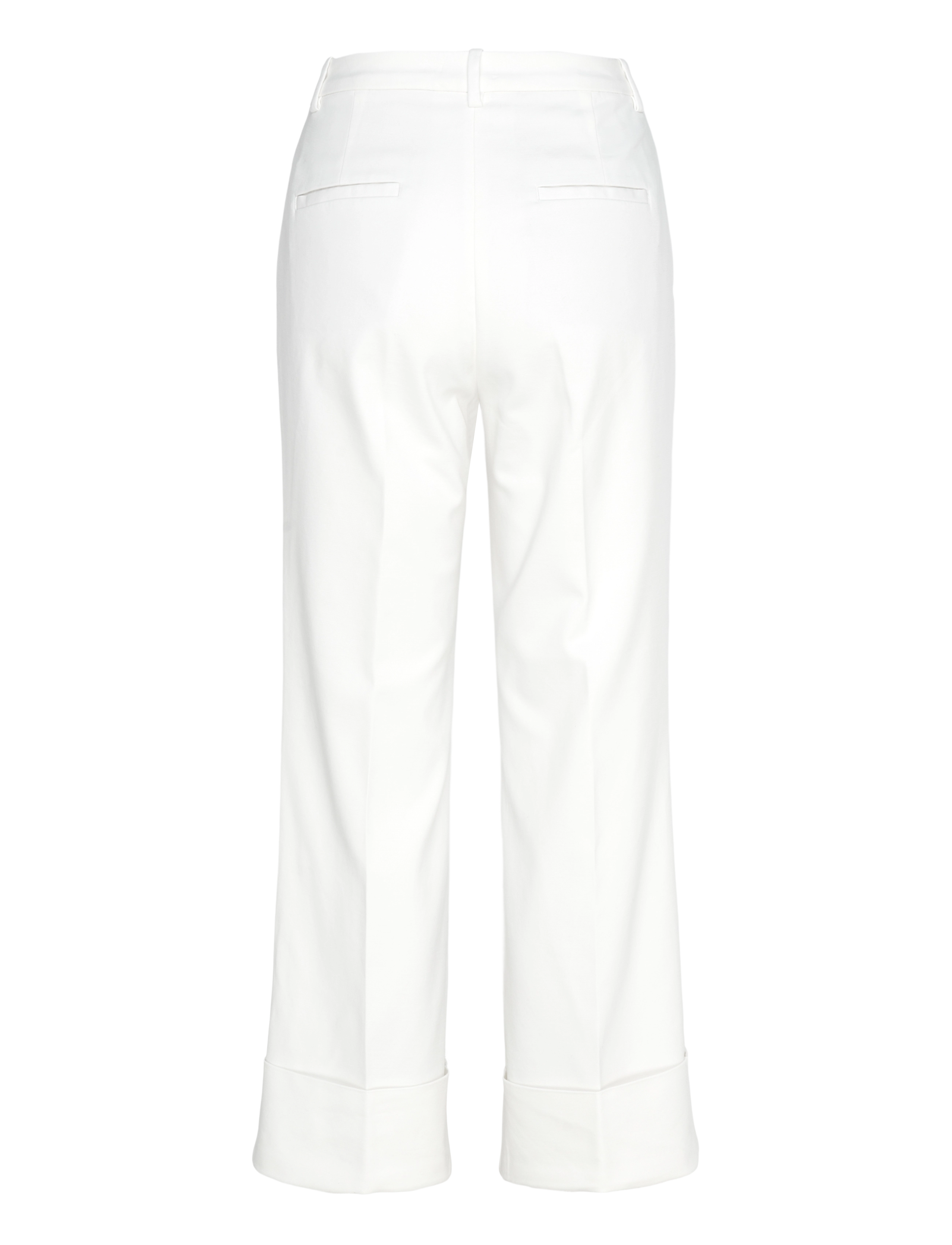 Gant - TURN-UP CREASE PANTS - straight jeans - eggshell - 2