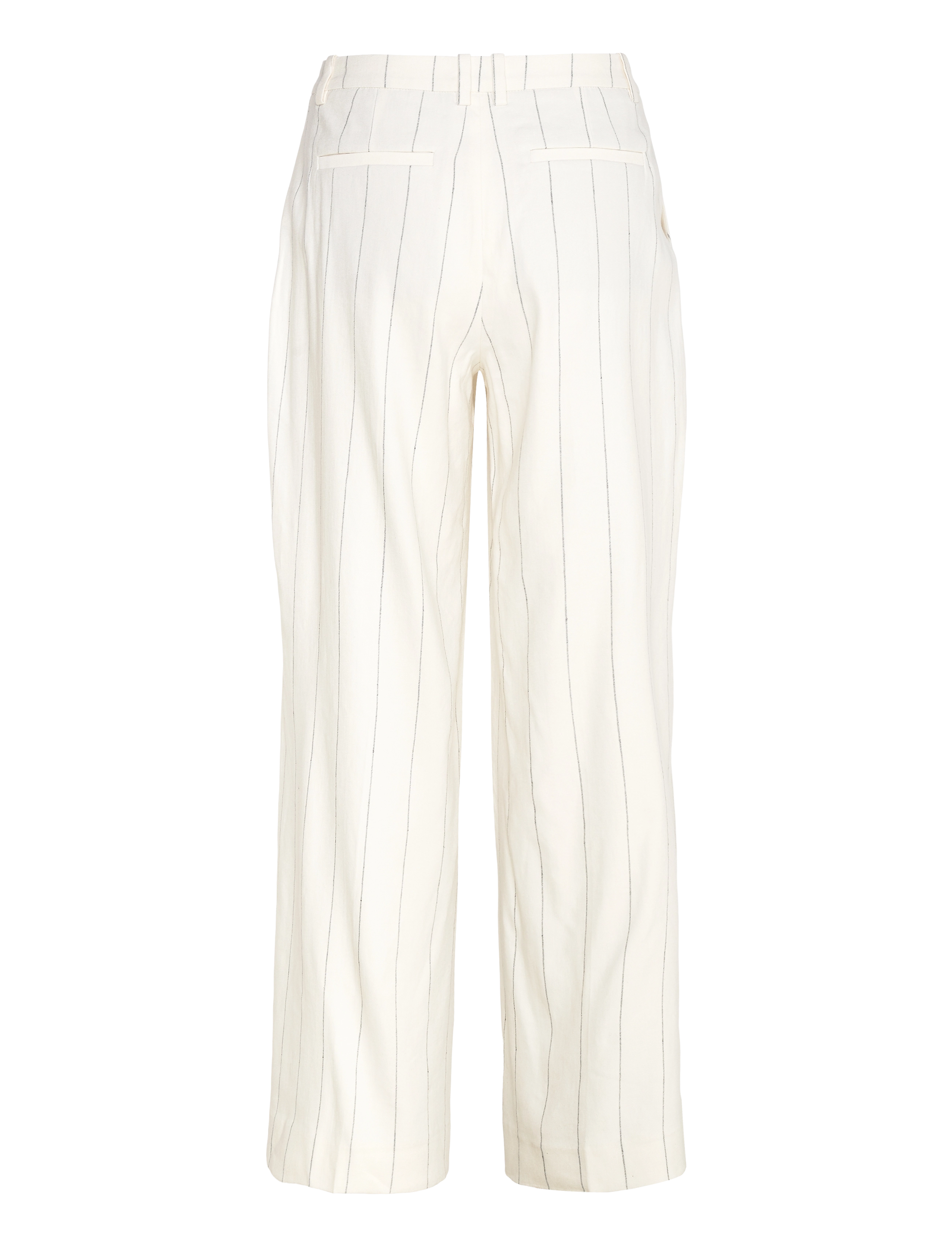 Gant - TAILORED PLEATED LINEN BLEND PANTS - leinenhosen - eggshell - 2