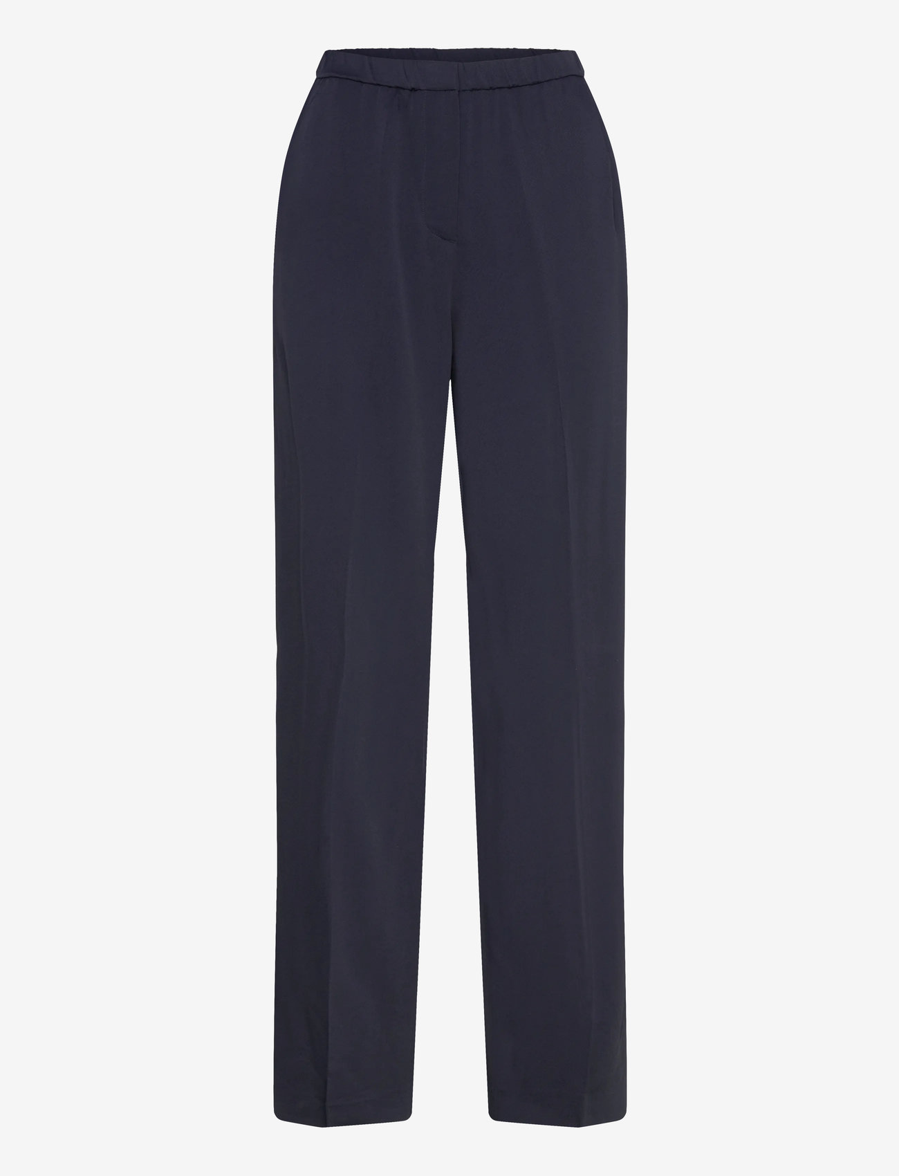 GANT - FLUID PANTS - habitbukser - evening blue - 1