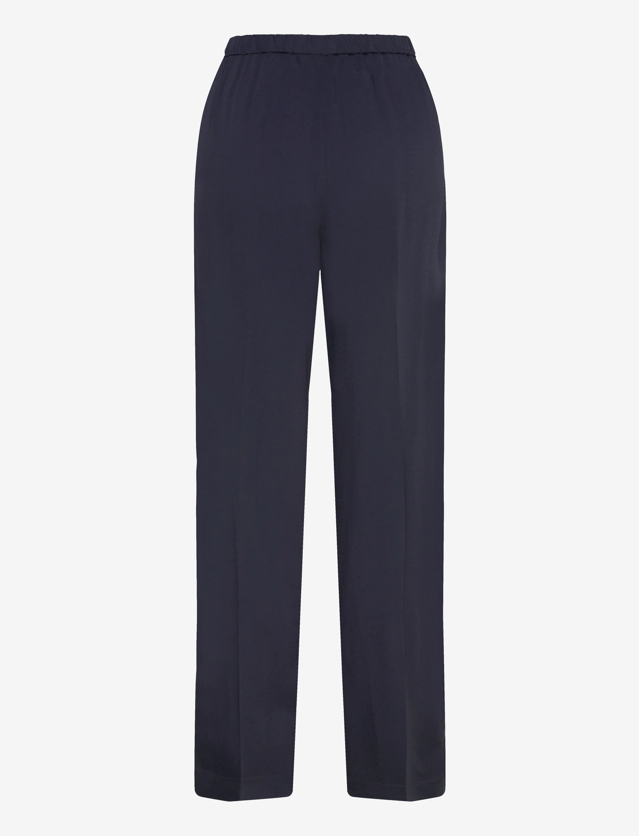 GANT - FLUID PANTS - habitbukser - evening blue - 2