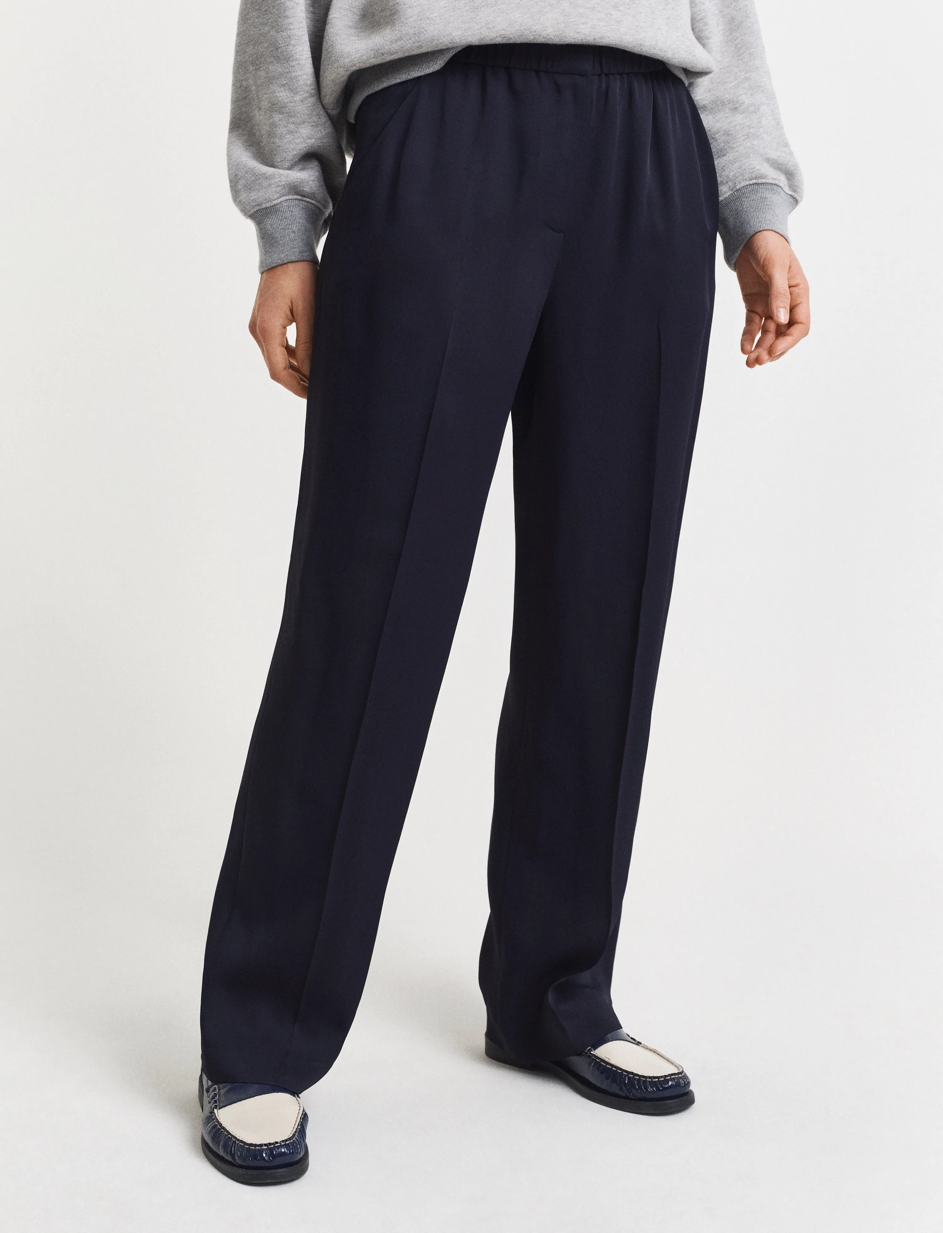 Gant - FLUID PANTS - formell - evening blue - 3