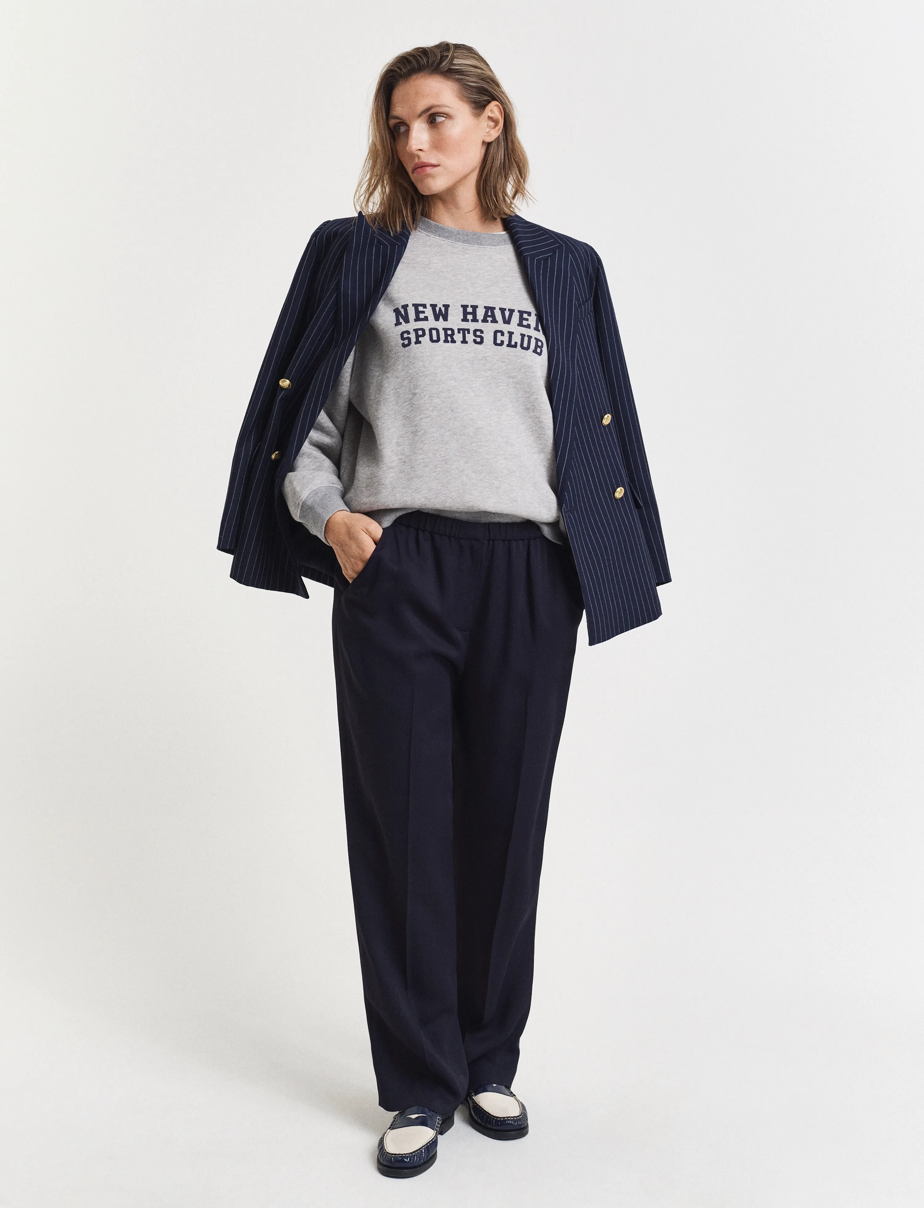 Gant - FLUID PANTS - formell - evening blue - 4