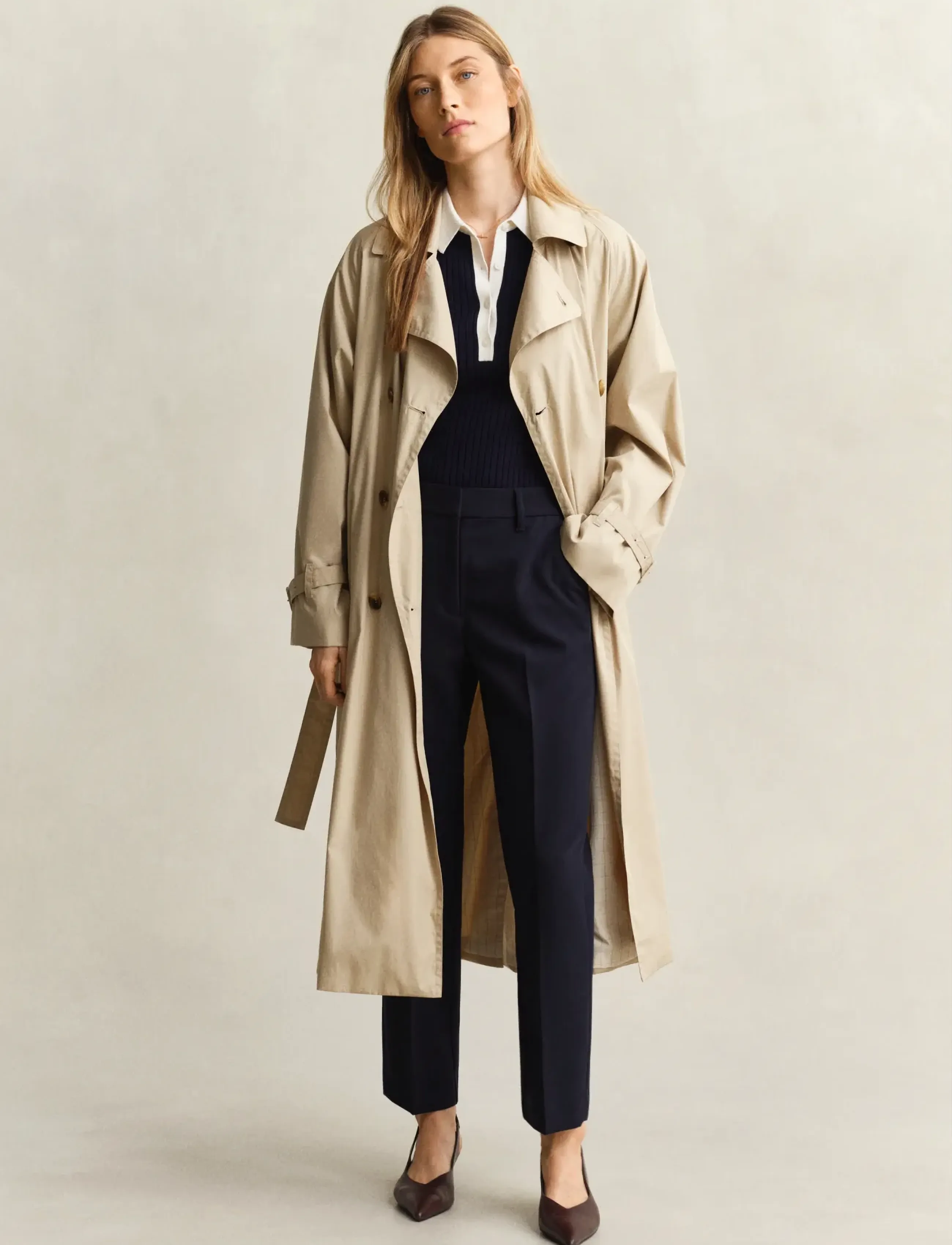 Gant - FLUID SLIM SLACK - formell - evening blue - 3