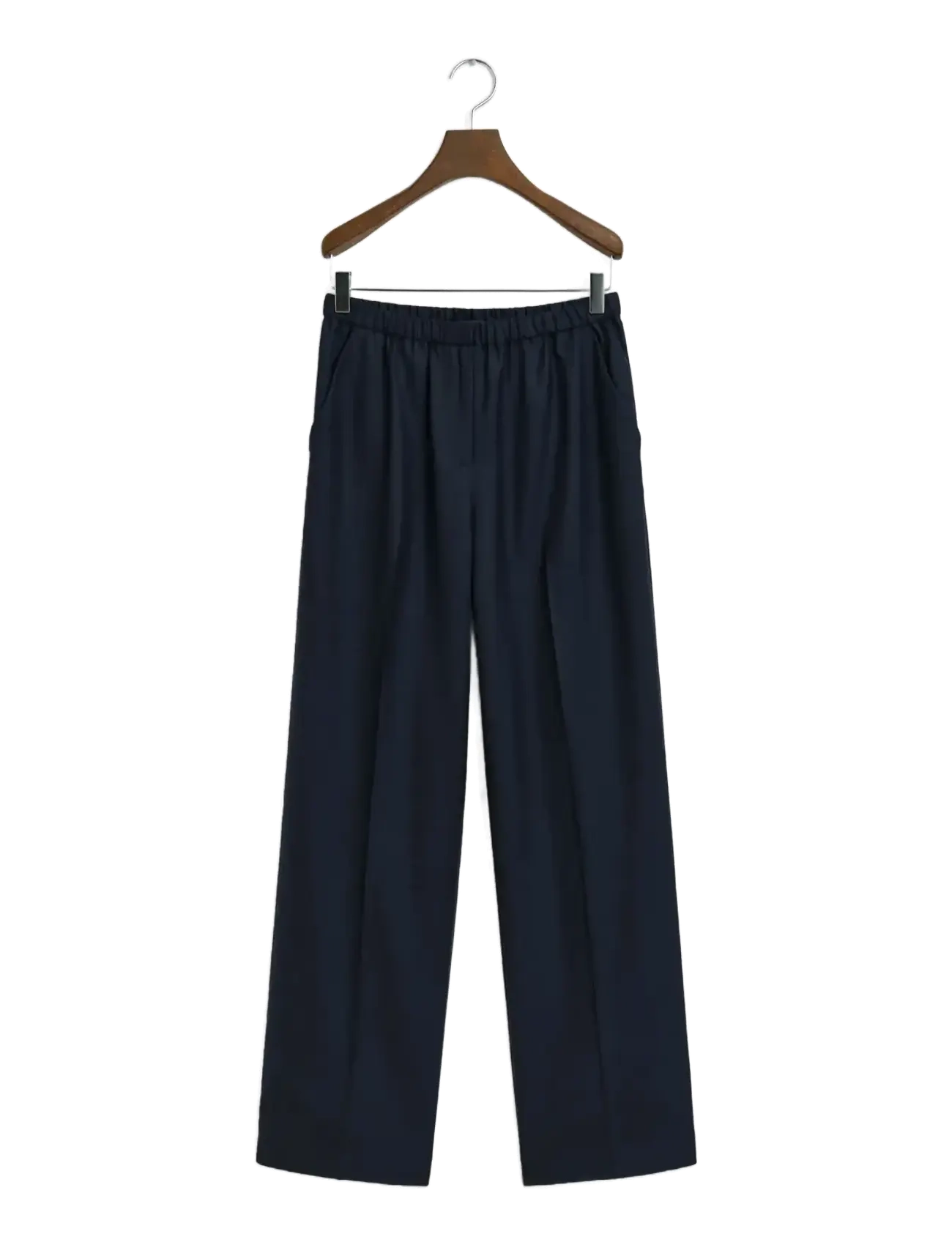 GANT Wolle Blend Pull On Hosen Navy - 34 - Damen