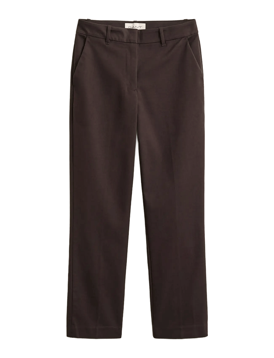 Gant - Slim Slacks - slim-fit hosen - deep brown - 1