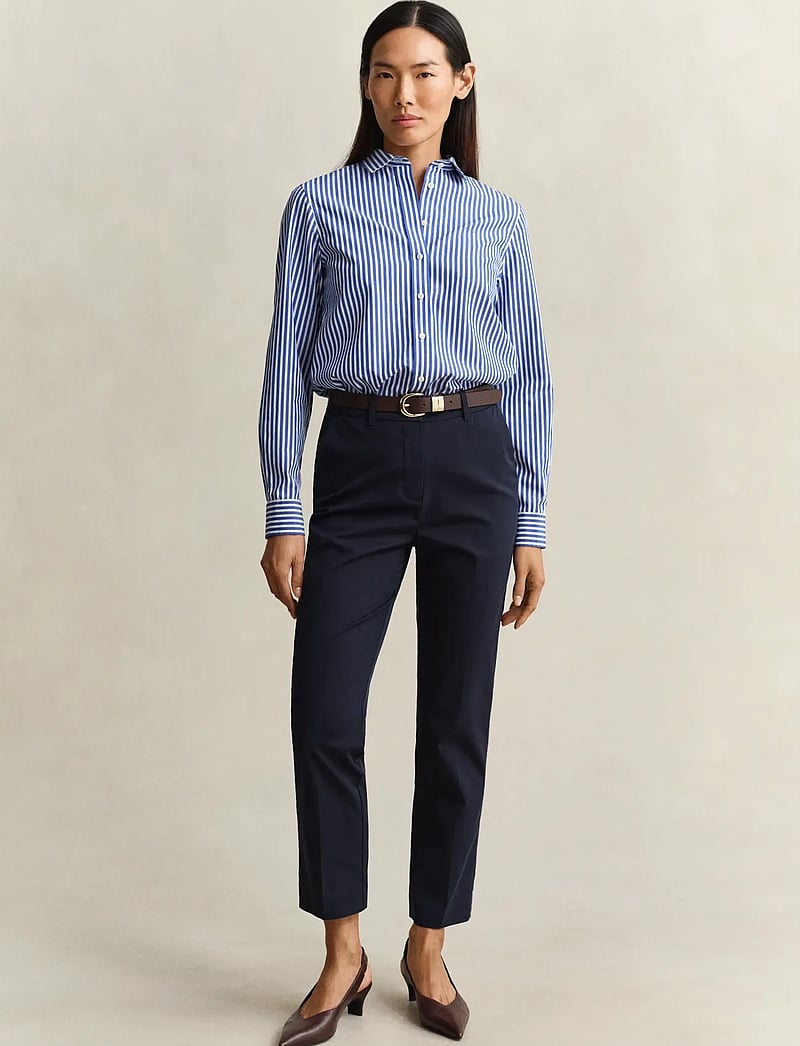 Gant - Slim Slacks - slim fit hosen - evening blue - 0
