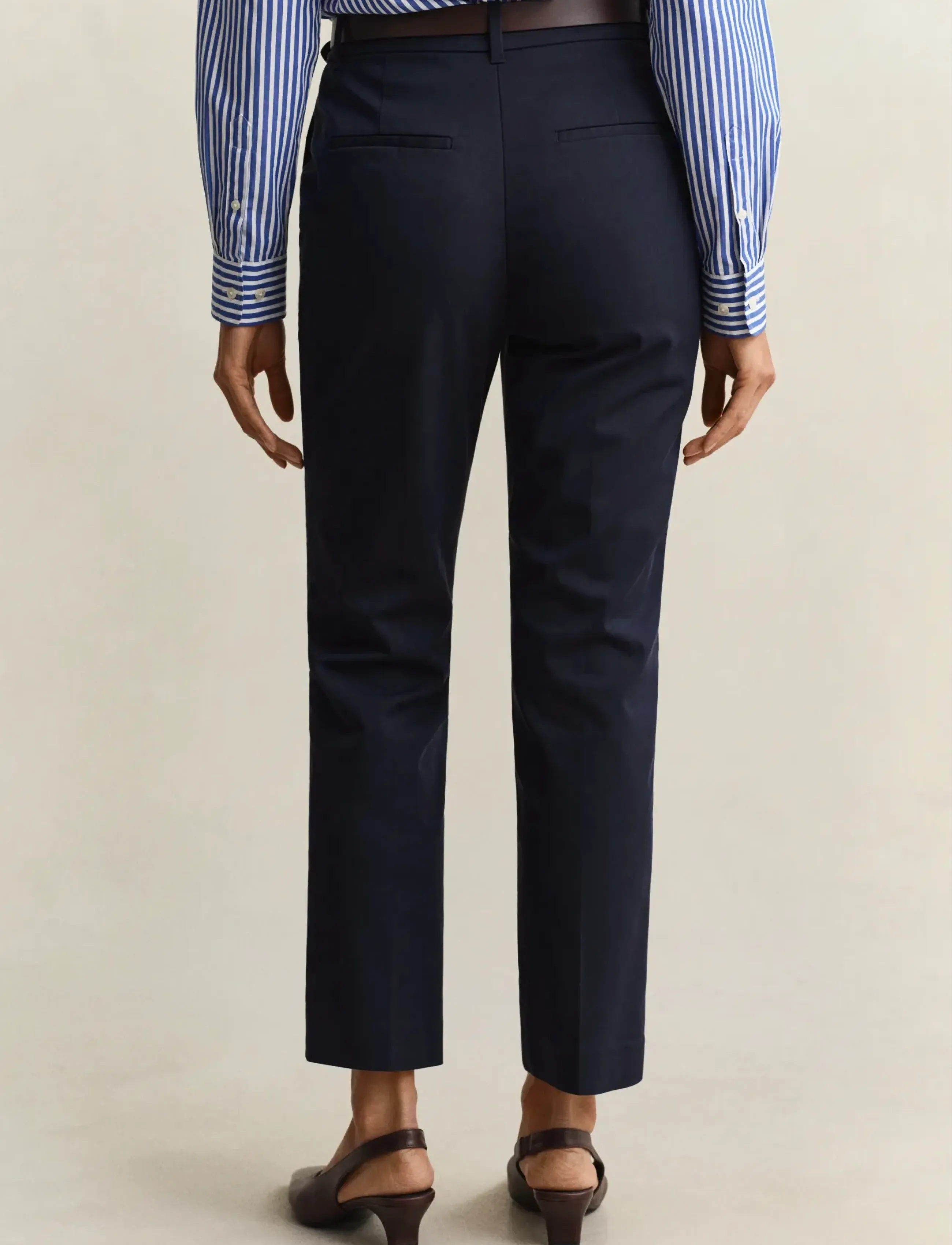 Gant - Slim Slacks - slim fit hosen - evening blue - 2