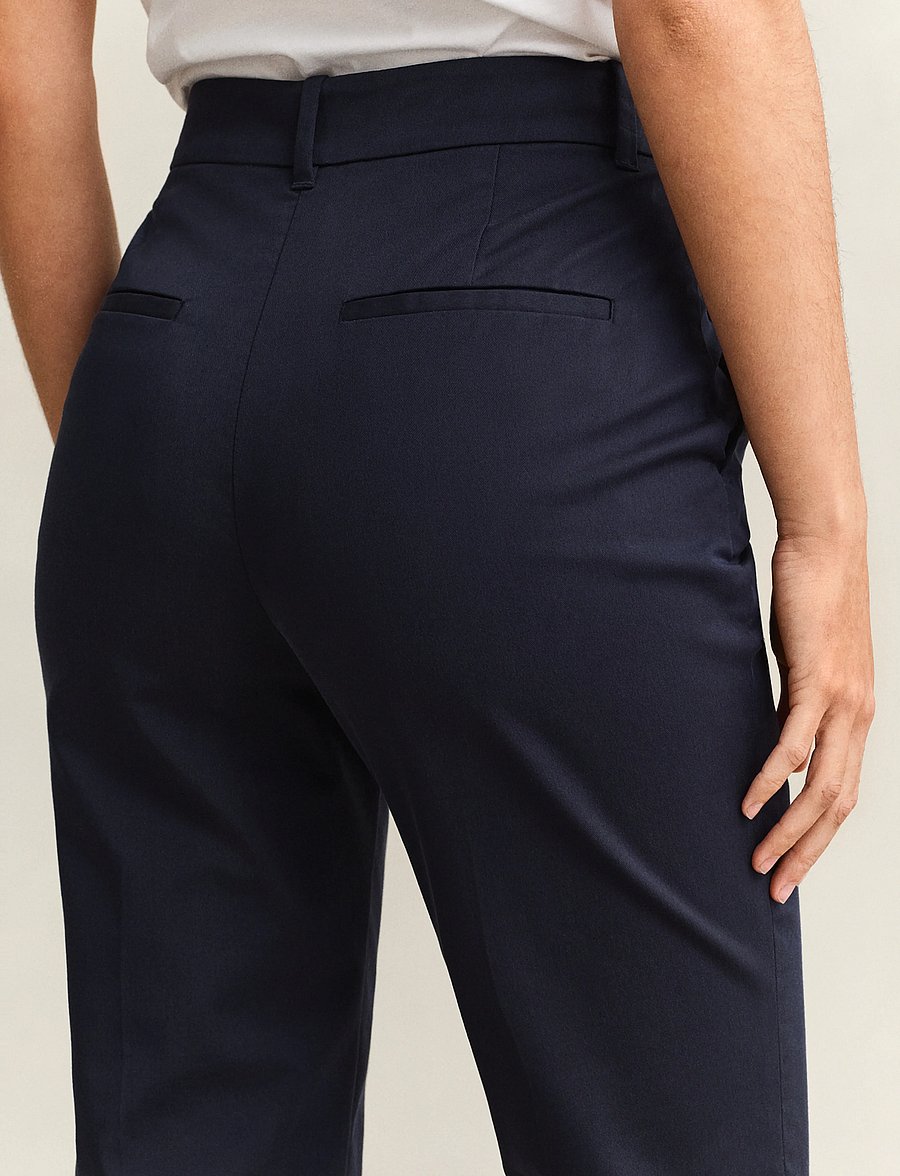Gant - Slim Slacks - kitsad püksid - evening blue - 4