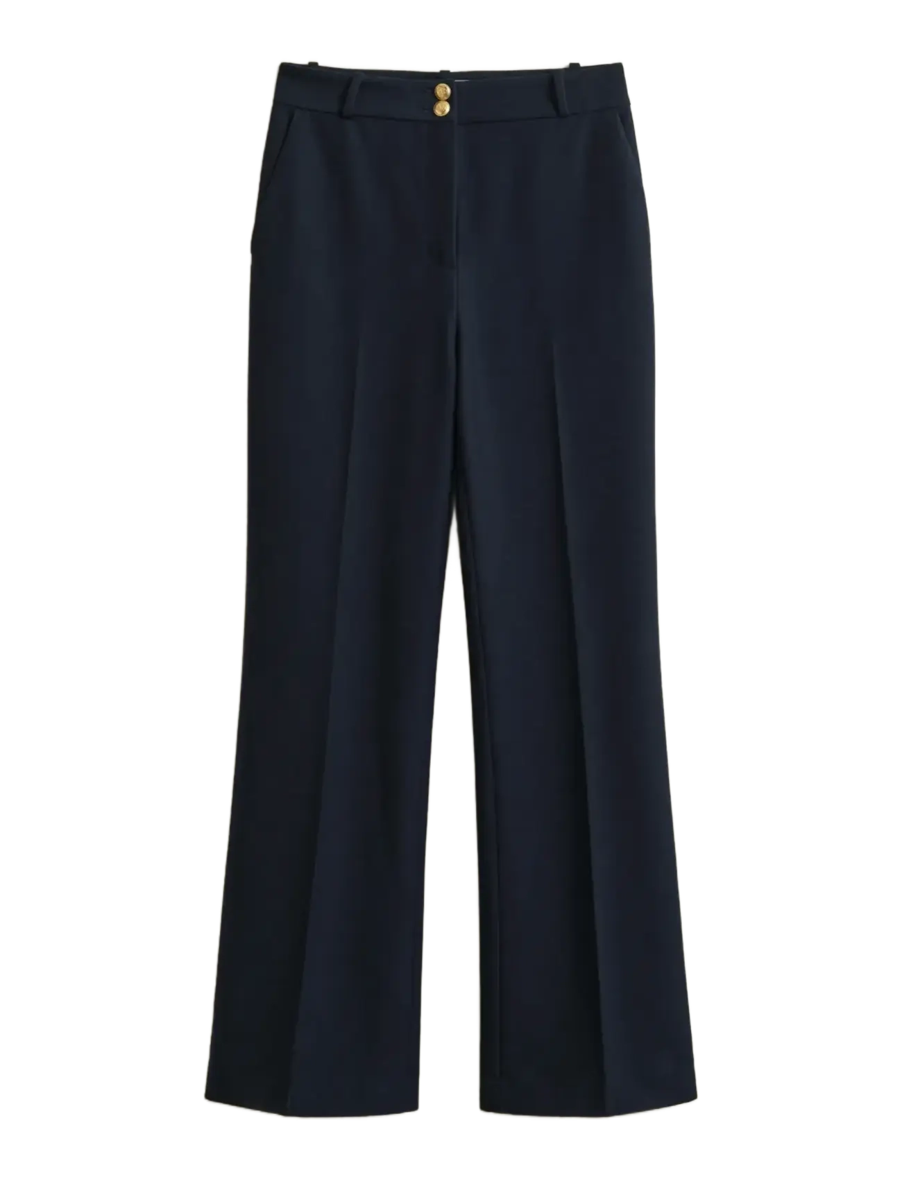 GANT Slim Flare Nautical Hosen Navy - 38 - Damen