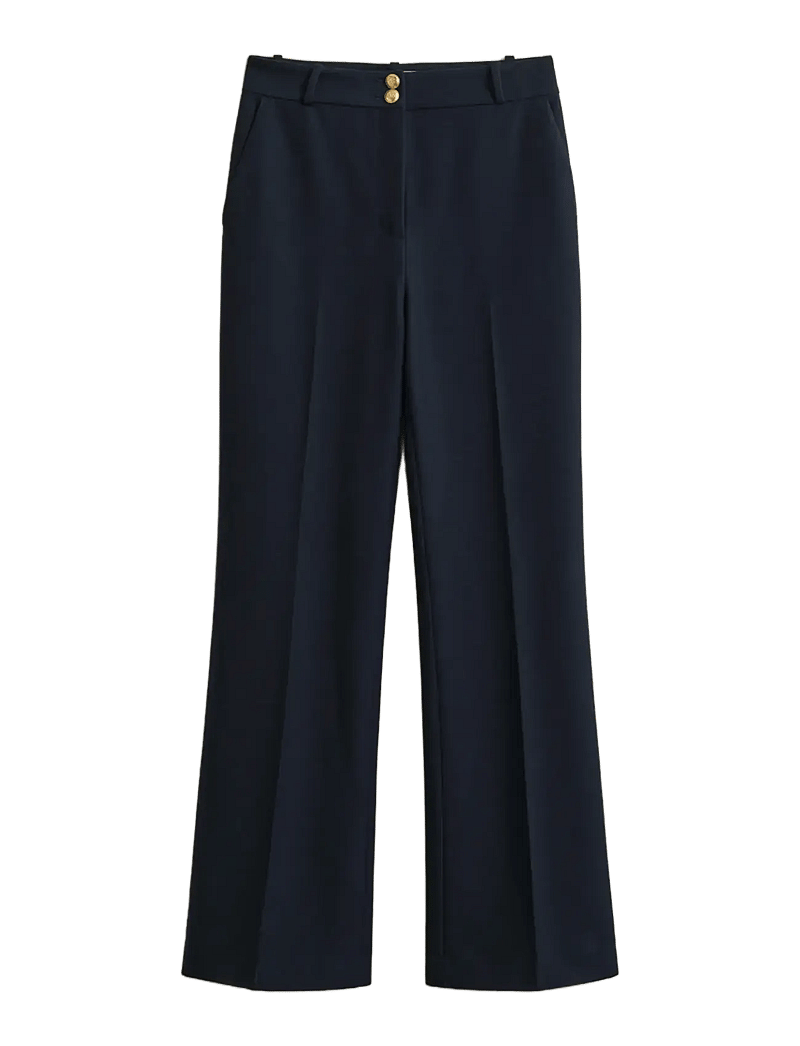 Gant - SLIM FLARE NAUTICAL PANTS - flare bukser - evening blue - 1