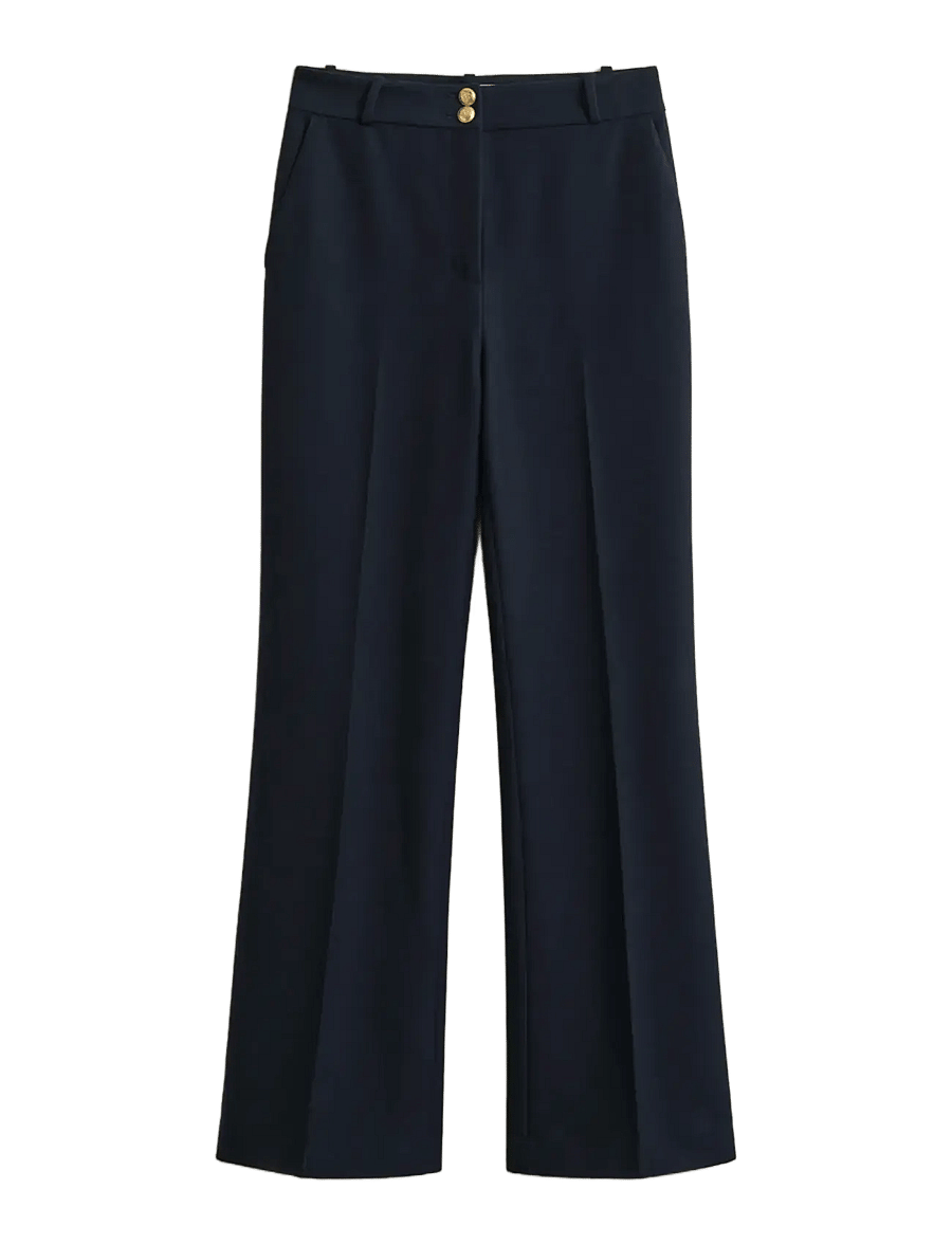 Gant - SLIM FLARE NAUTICAL PANTS - alt laiad püksid - evening blue - 1