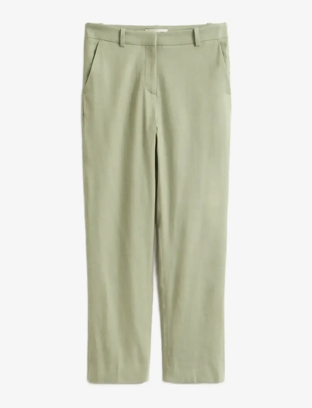 GANT - TAILORED LINEN STRETCH PANTS - kostymbyxor - country beige - 1