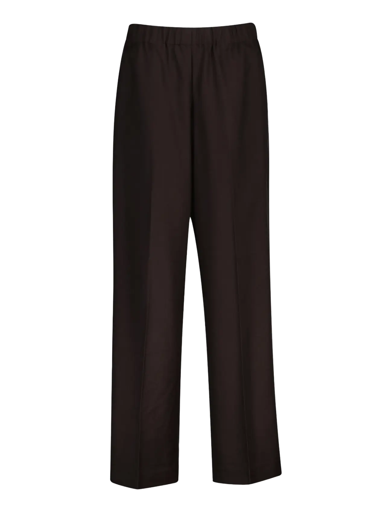 Gant WOOL BLEND PULL ON PANTS - Inspiration - DEEP BROWN / brown