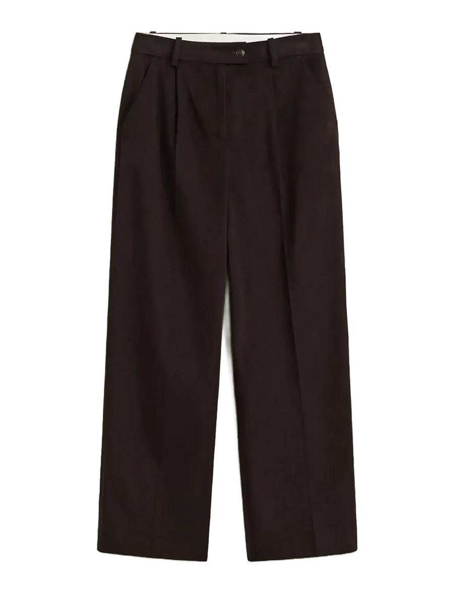 Gant - TAILORED TWILL VELVET PANTS - habitbukser - deep brown - 0
