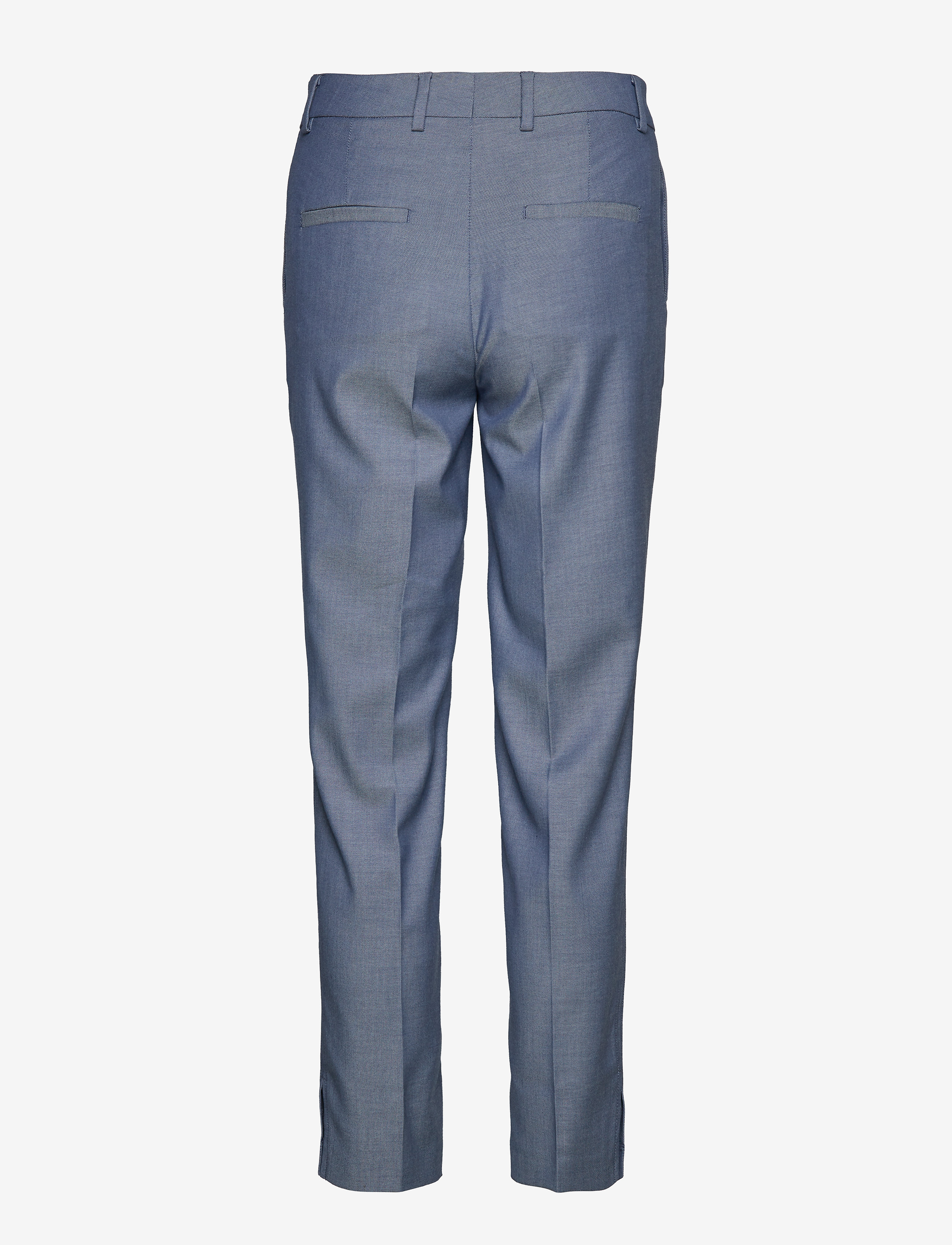 GANT - D1. WASHABLE CHAMBRAY TAPERED PANT - persian blue - 1