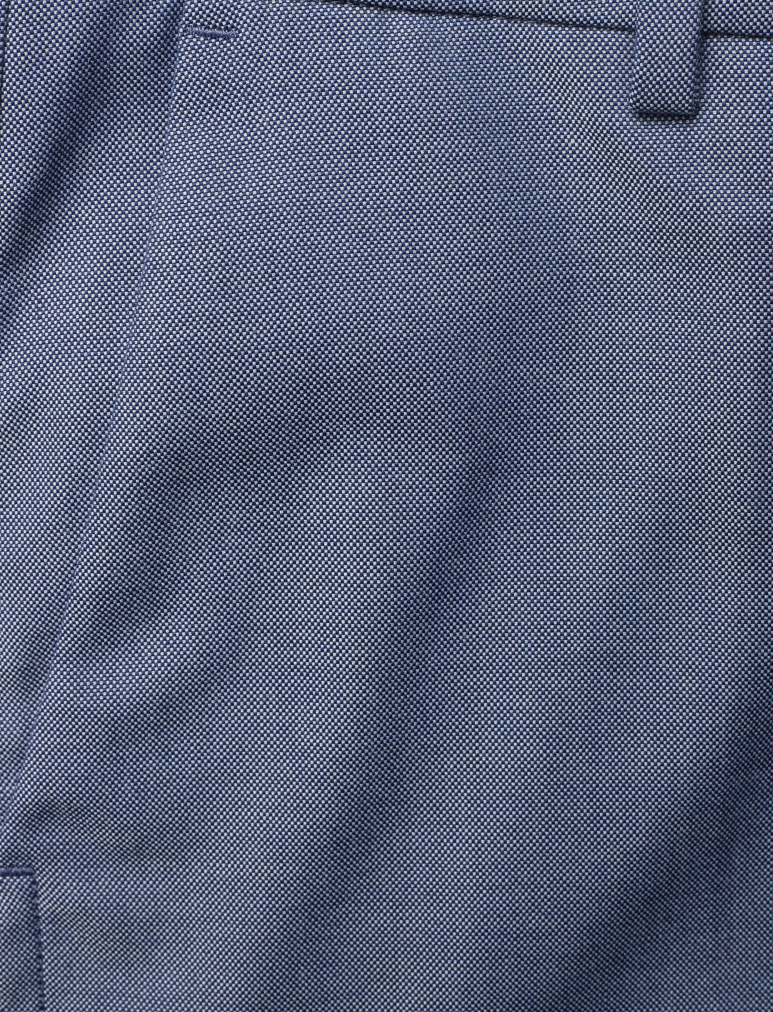 GANT - D1. WASHABLE CHAMBRAY TAPERED PANT - persian blue - 2