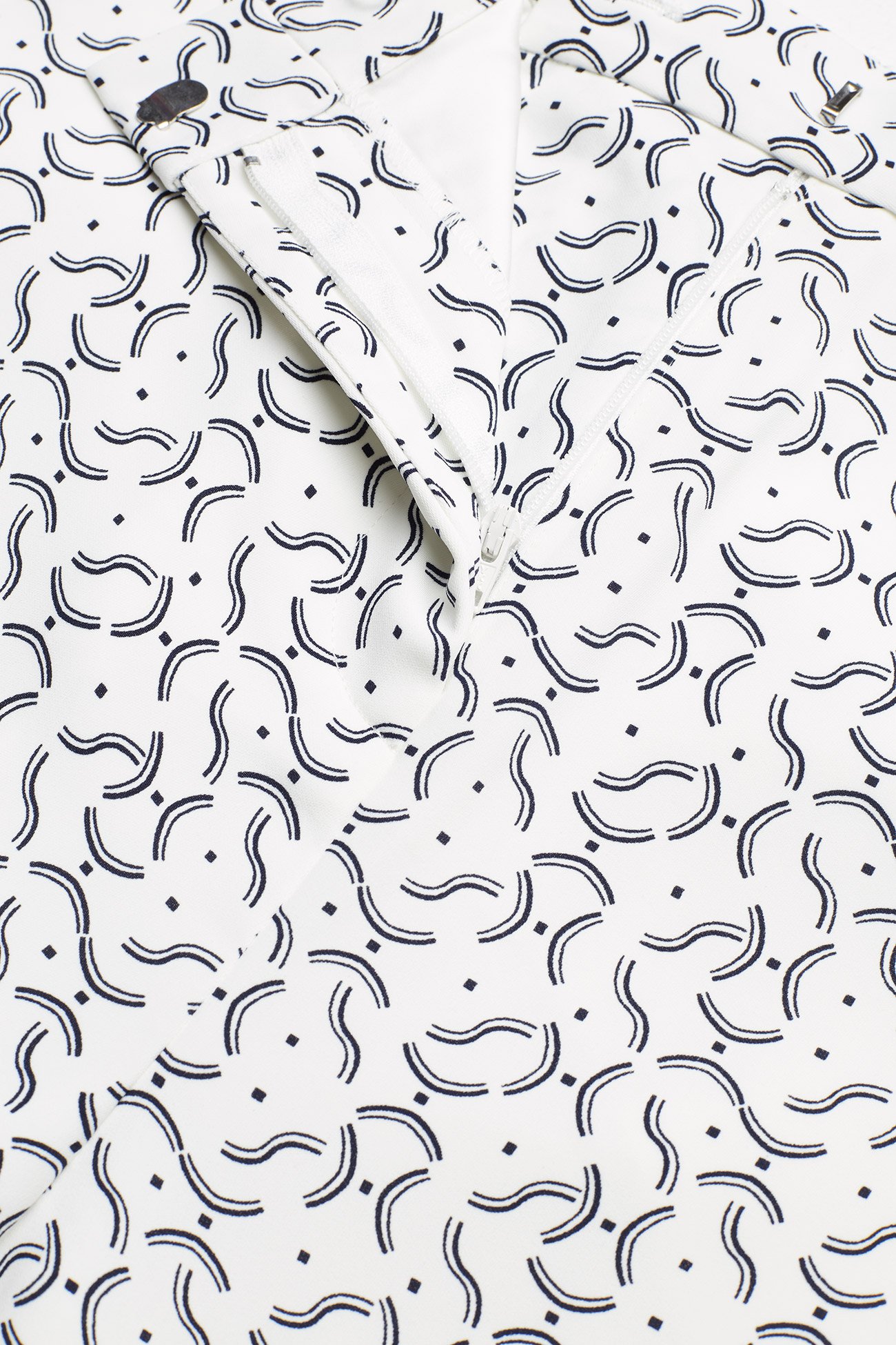 GANT - G1. PRINTED PANTS - eggshell - 2