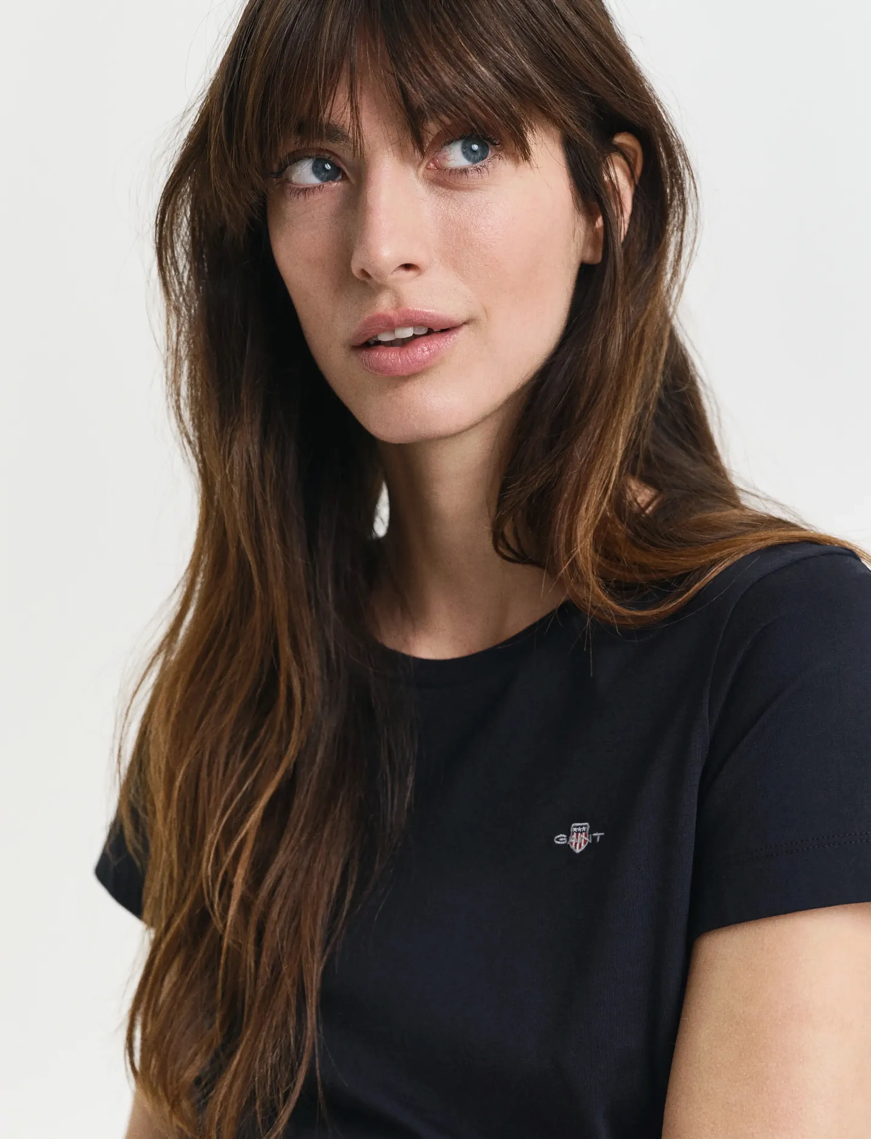 Gant - REG SHIELD SS T-SHIRT - t-shirty - black - 4