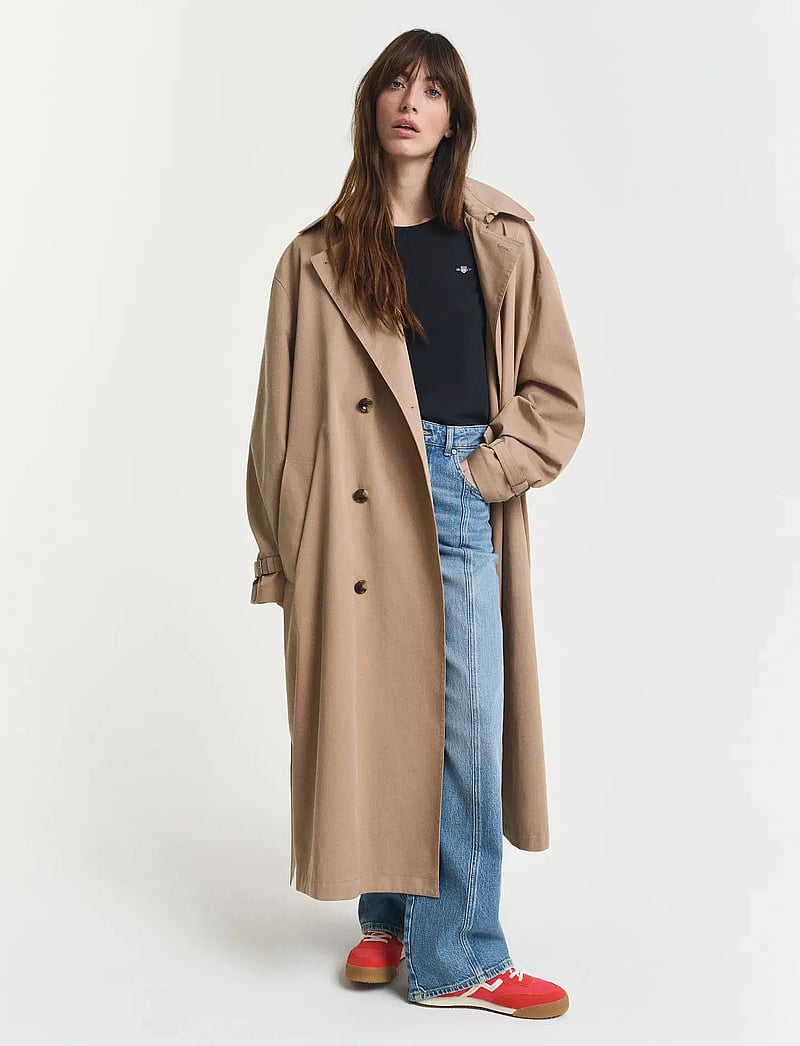 GANT - REG SHIELD SS T-SHIRT - t-shirts - black - 5