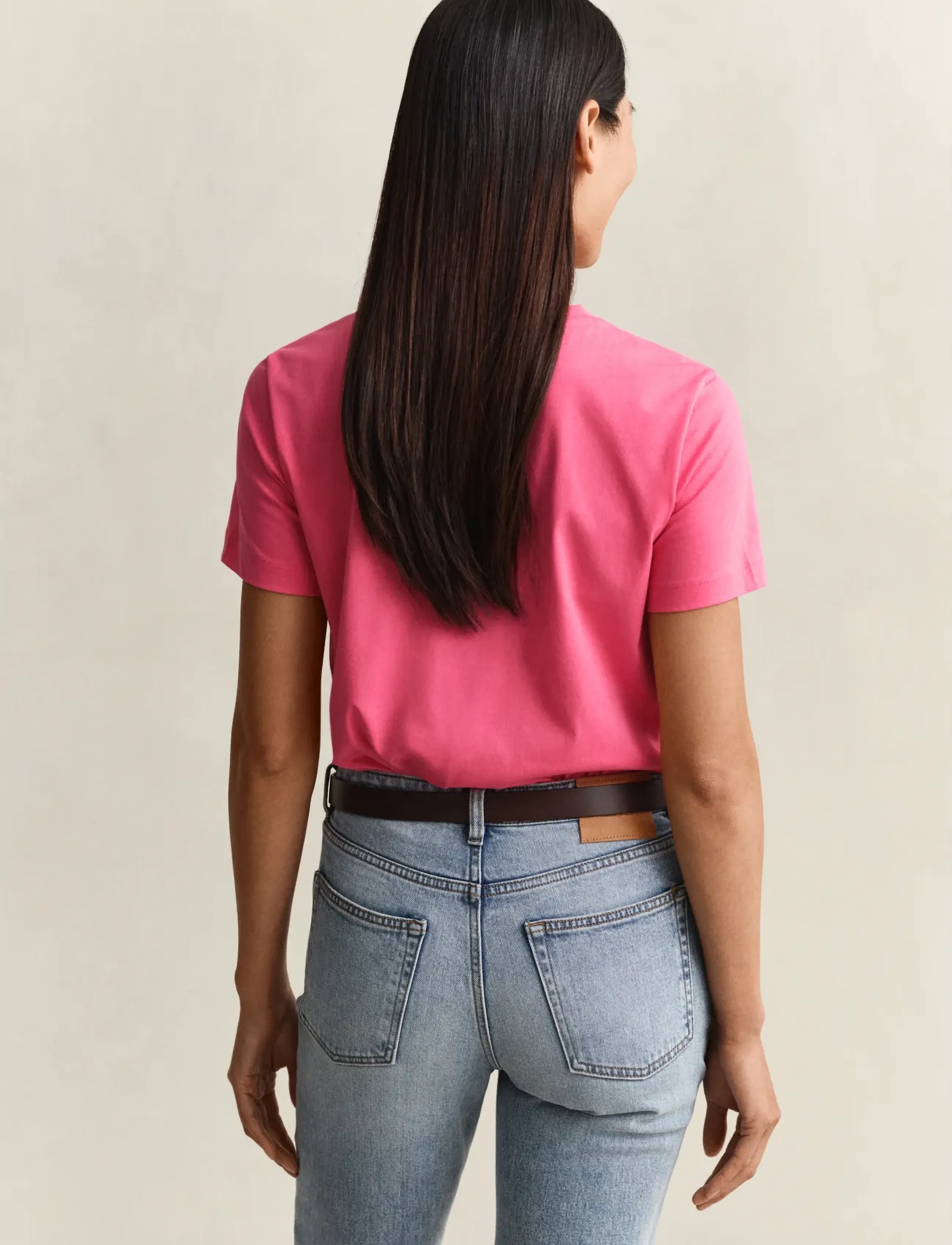 Gant - REG SHIELD SS T-SHIRT - t-särgid - bright fuschia - 2