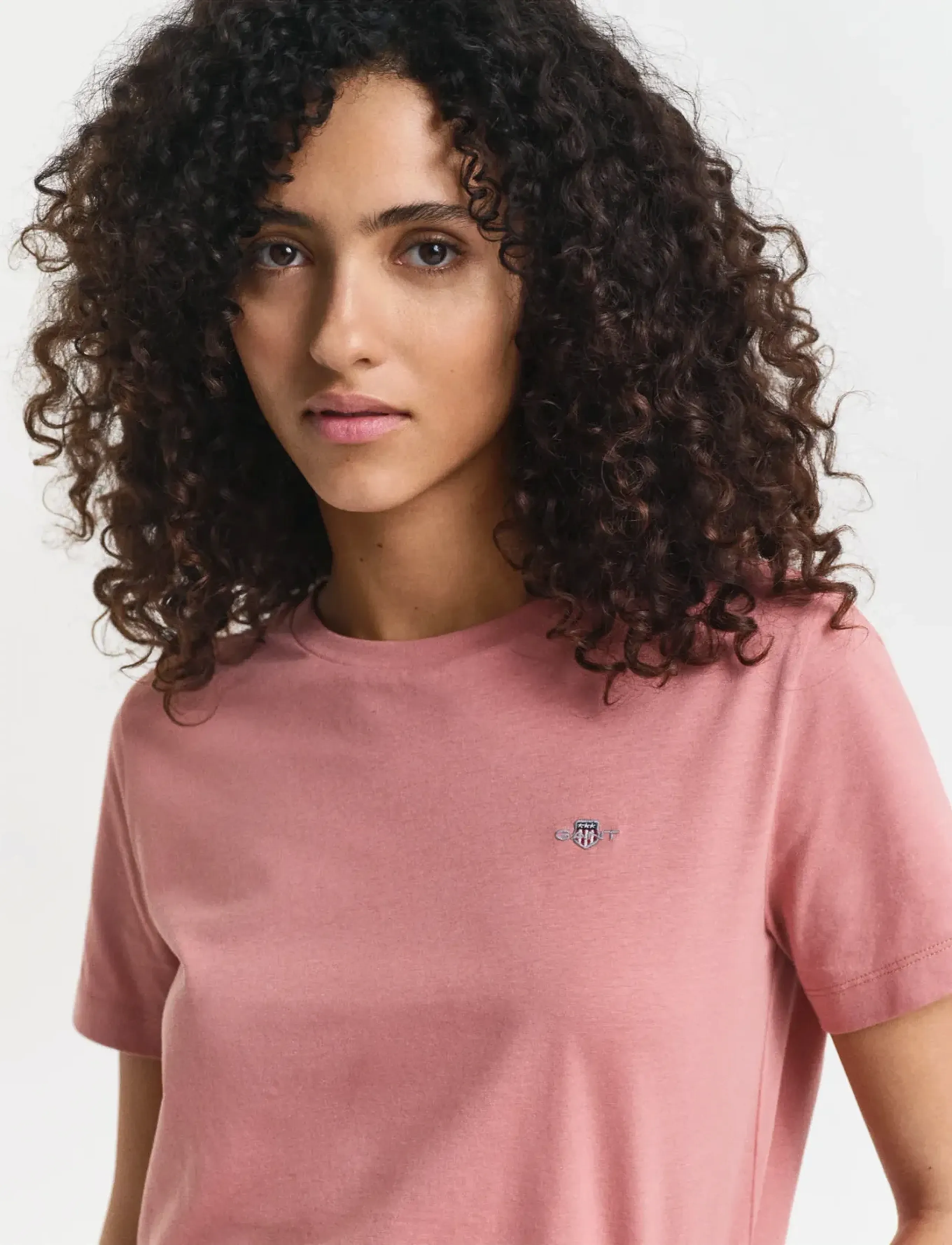 Gant - REG SHIELD SS T-SHIRT - t-shirts - faded brick - 3