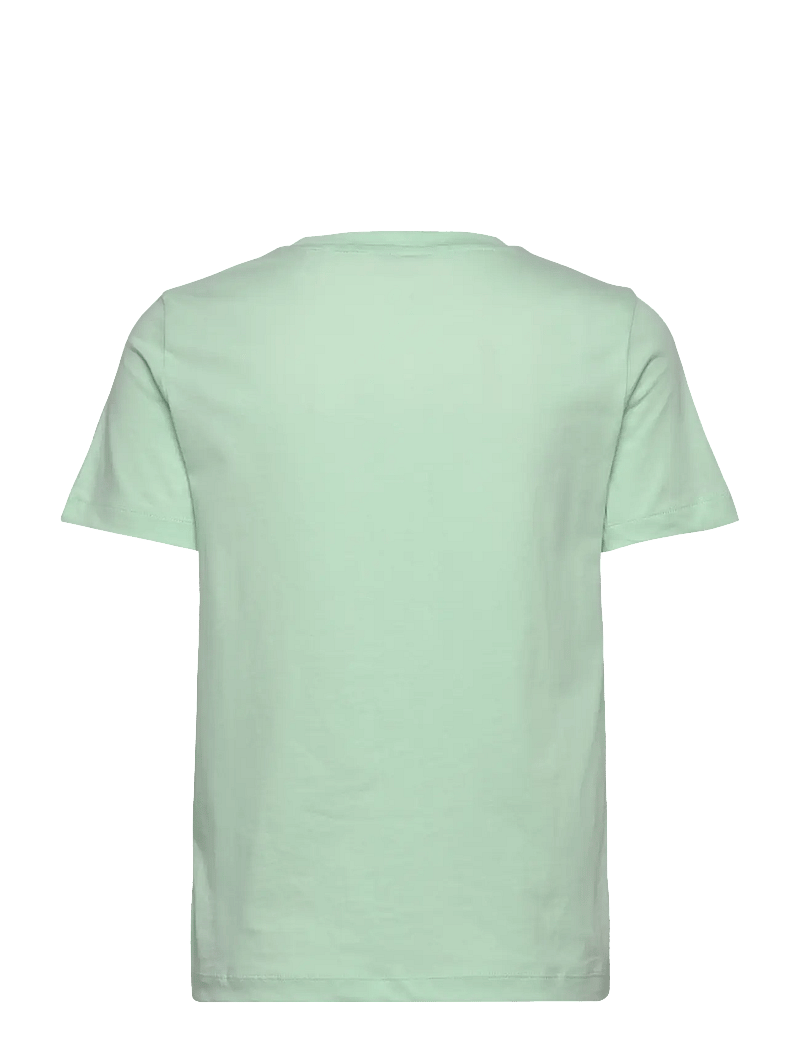 GANT - REG SHIELD SS T-SHIRT - t-shirts - faded mint - 2