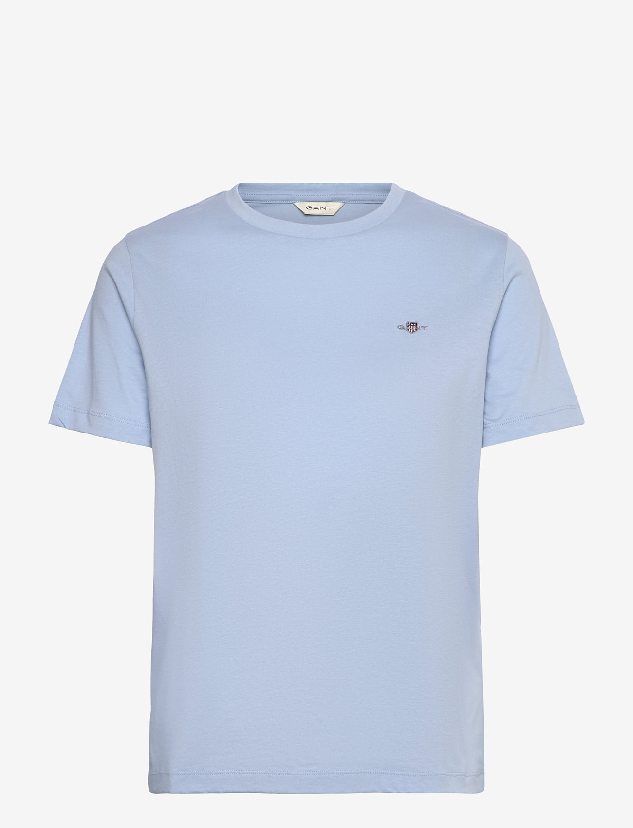 Gant - REG SHIELD SS T-SHIRT - t-särgid - fresh blue - 0