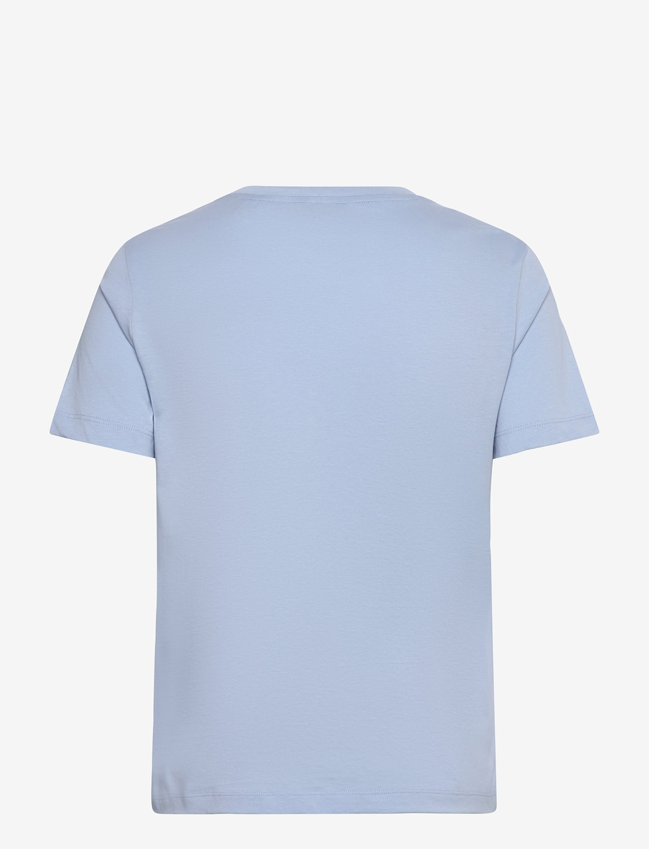 Gant - REG SHIELD SS T-SHIRT - t-särgid - fresh blue - 1