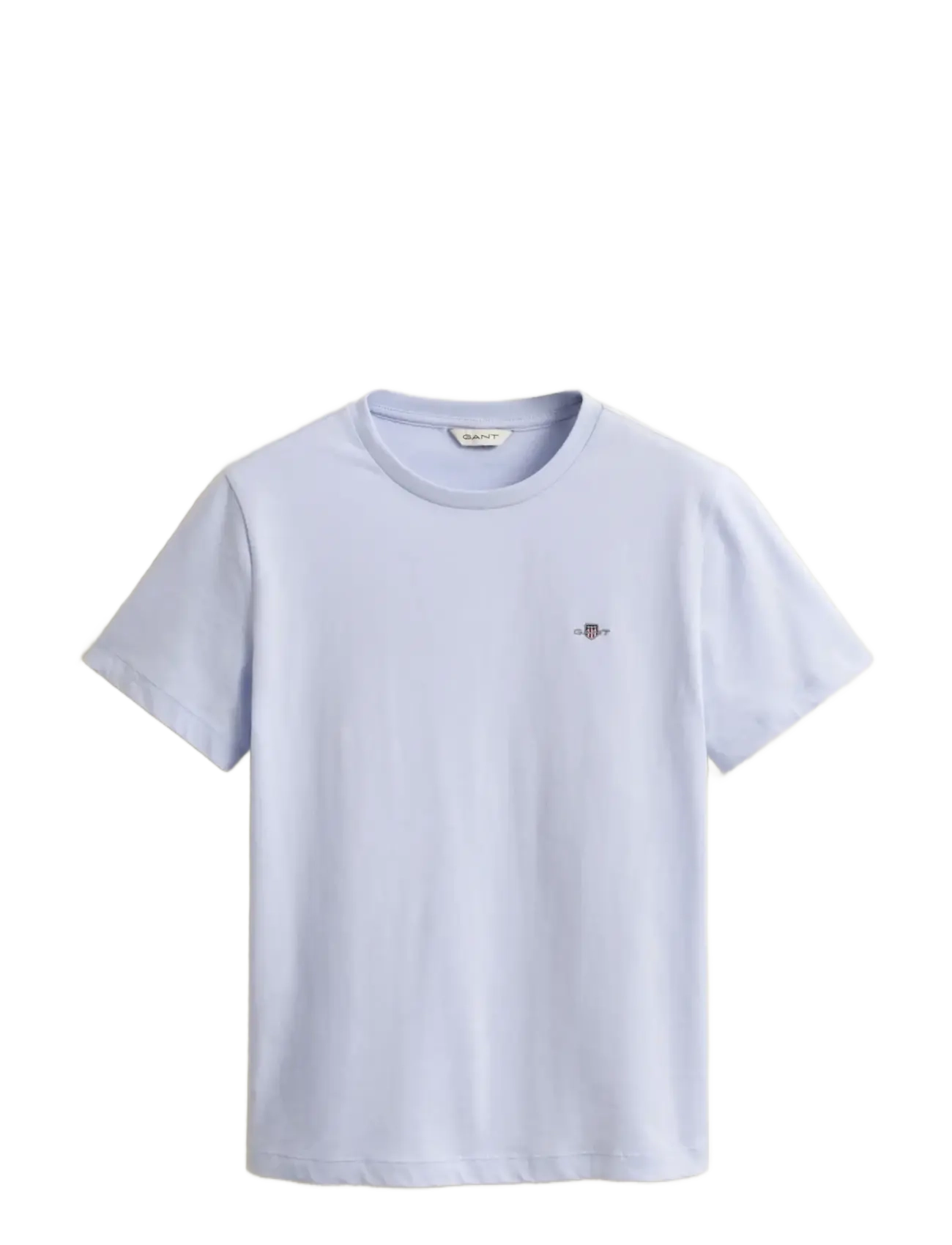 Gant REG SHIELD SS T-SHIRT - Apģērbi - LIGHT BLUE / blue