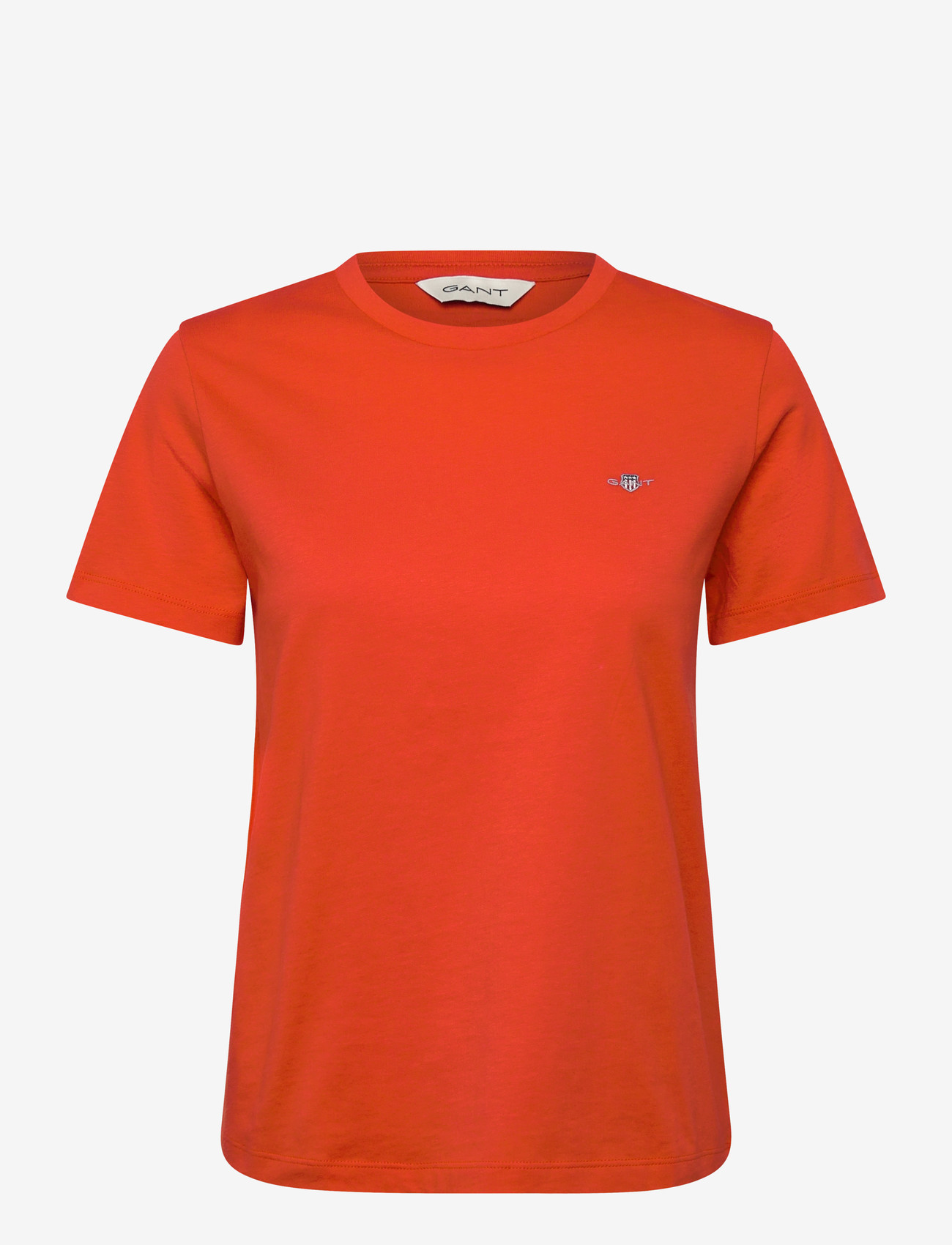 GANT - REG SHIELD SS T-SHIRT - t-särgid - perfect red - 0