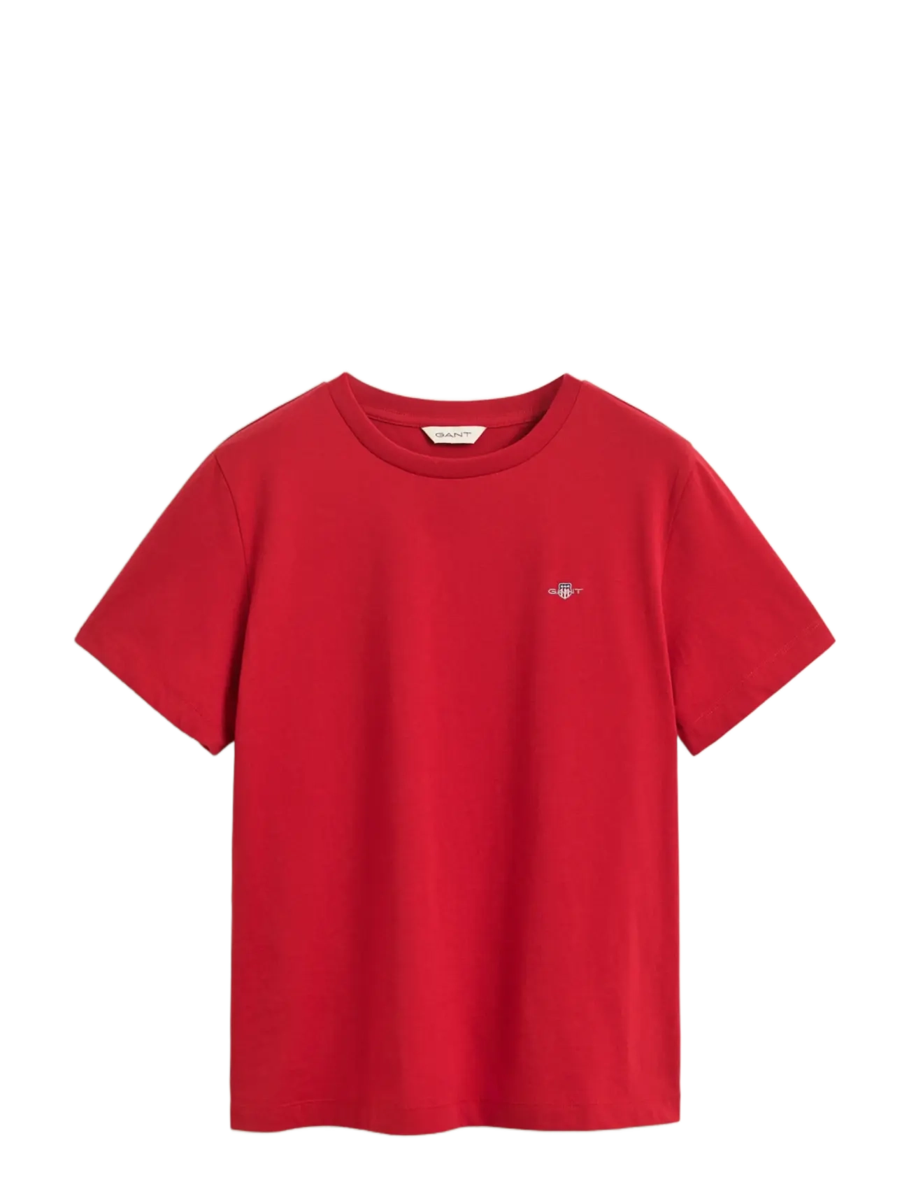 Gant REG SHIELD SS T-SHIRT - Gant - RUBY RED / red