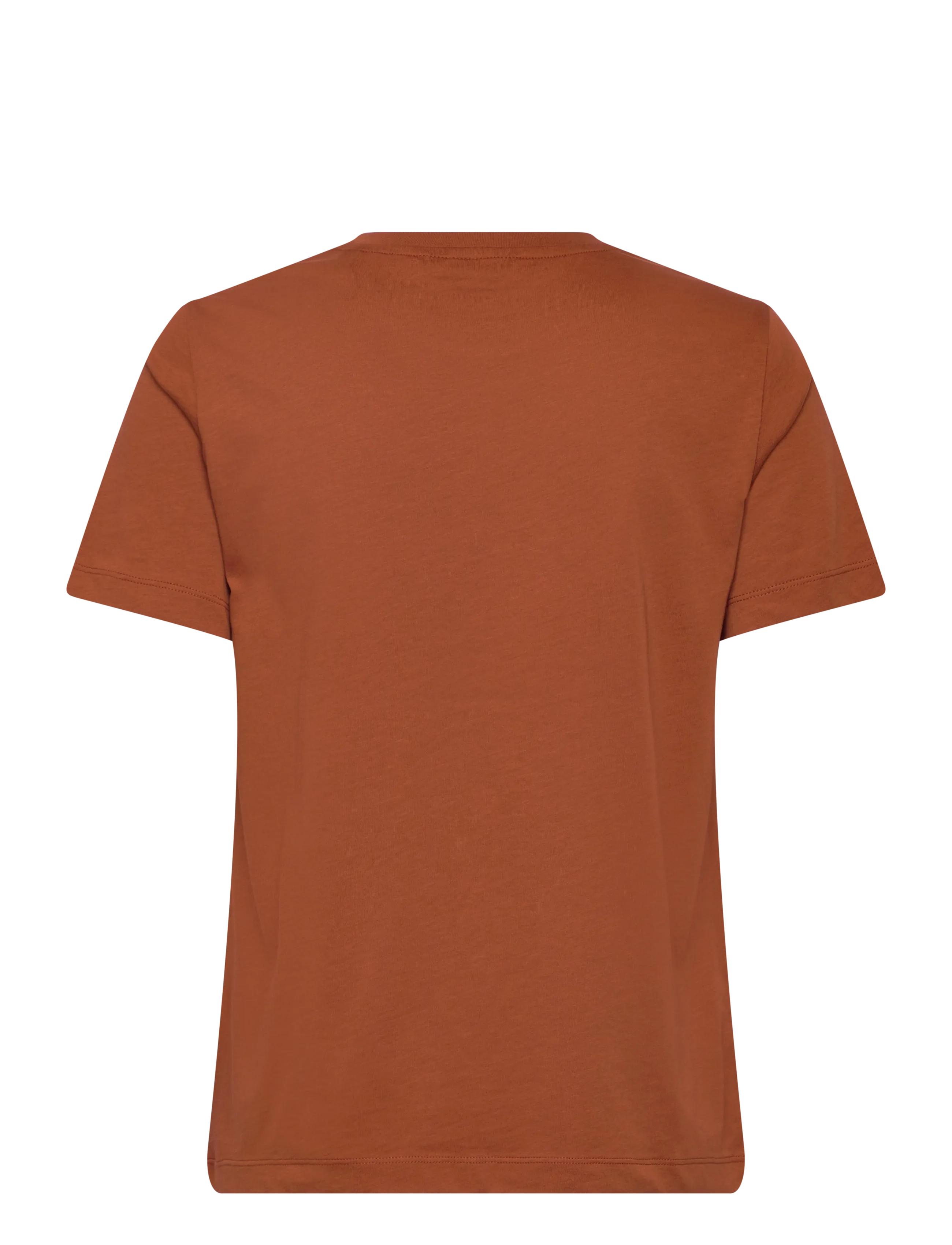 Gant - REG SHIELD SS T-SHIRT - t-shirts - rusty brown - 1