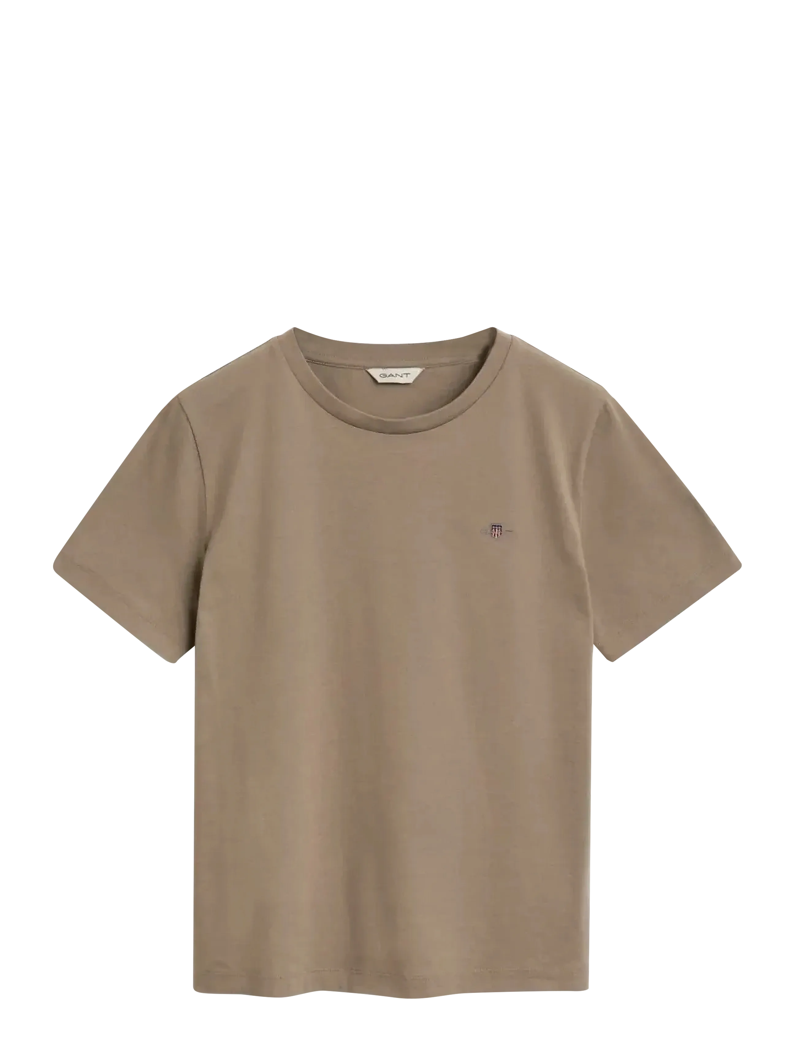 GANT REG SHIELD SS T-SHIRT - GANT - TAUPE BEIGE / beige