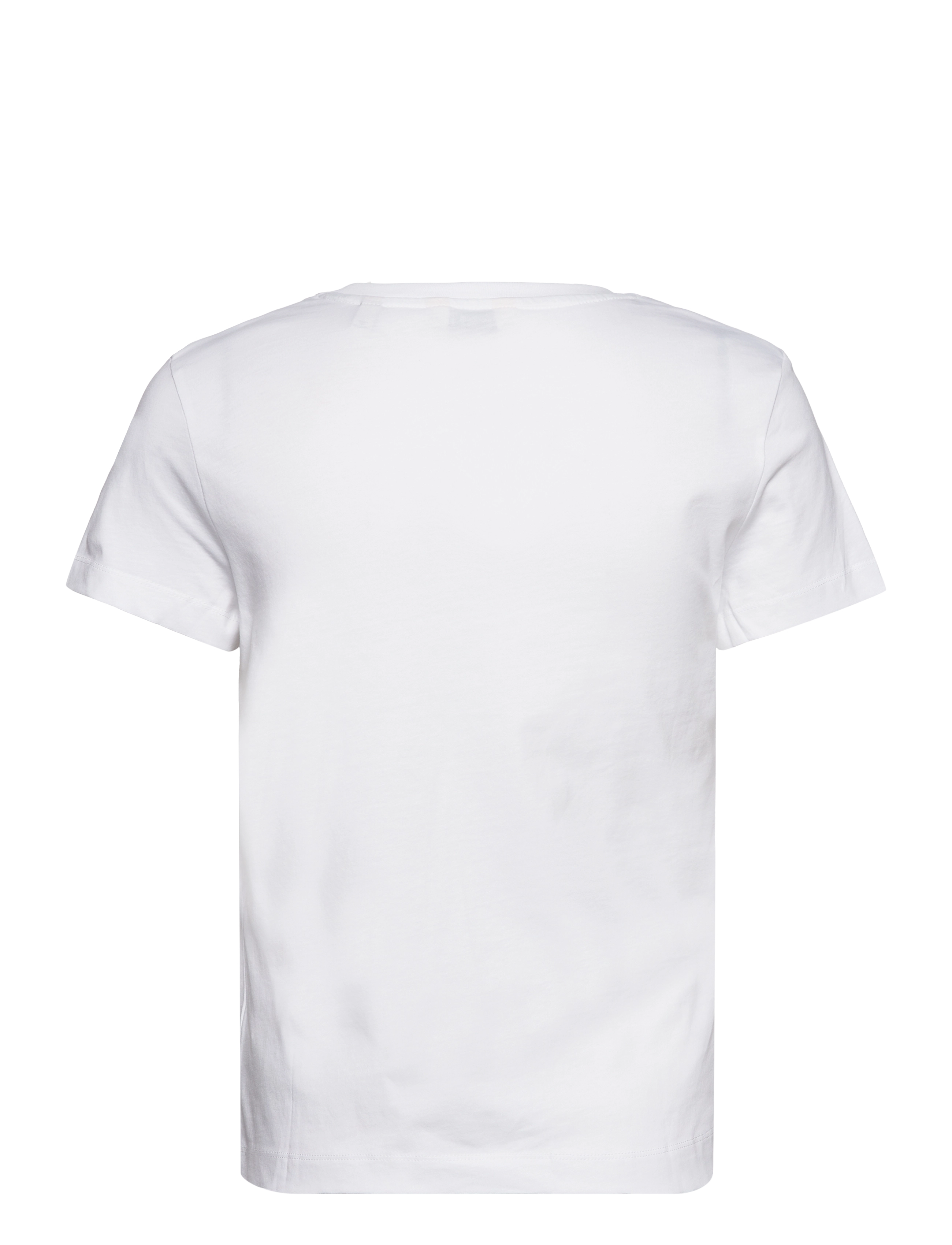 Gant - REG SHIELD SS T-SHIRT - t-shirts - white - 2