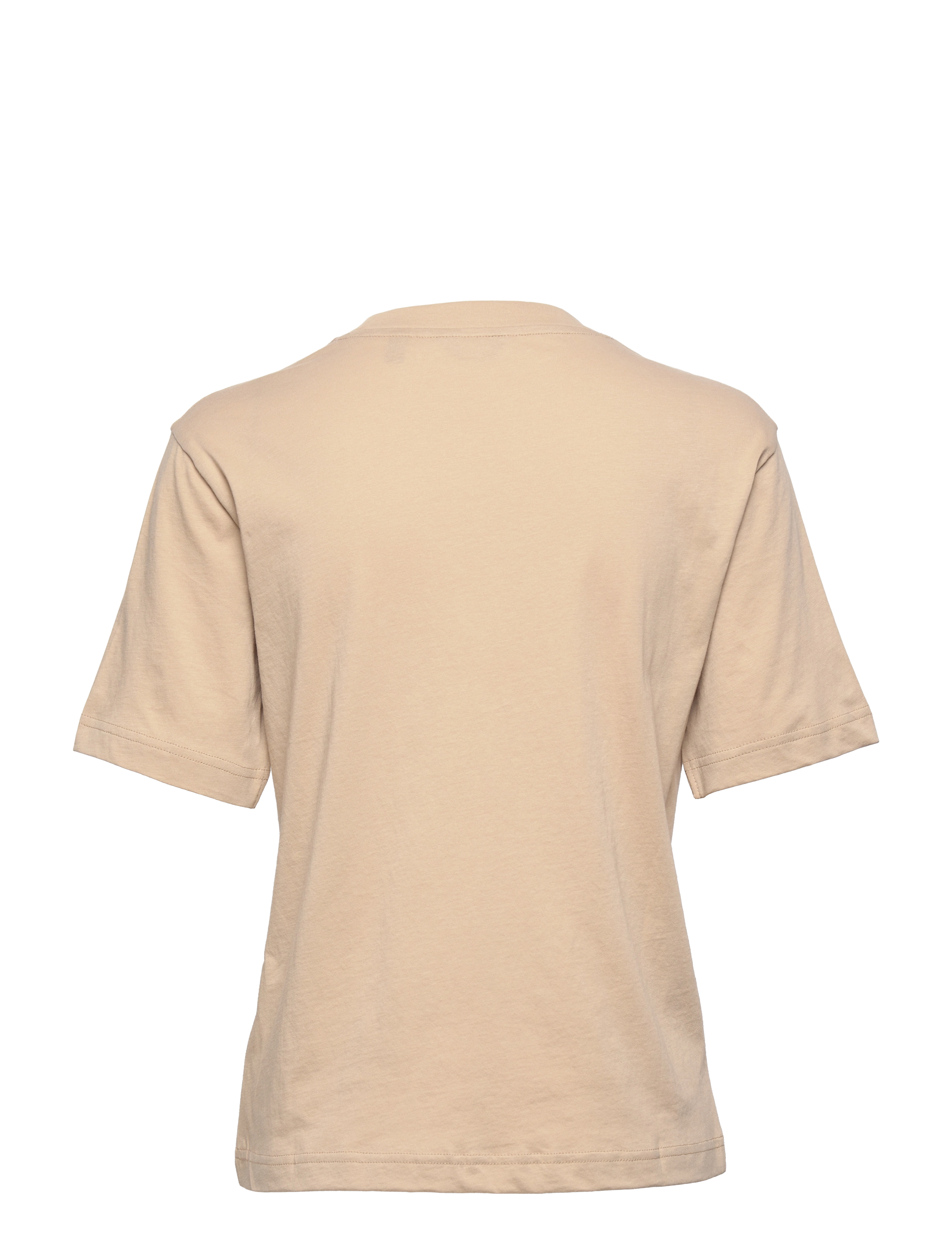 GANT - D2. TONAL EMB QUADRAT T-SHIRT - hazelwood beige - 1