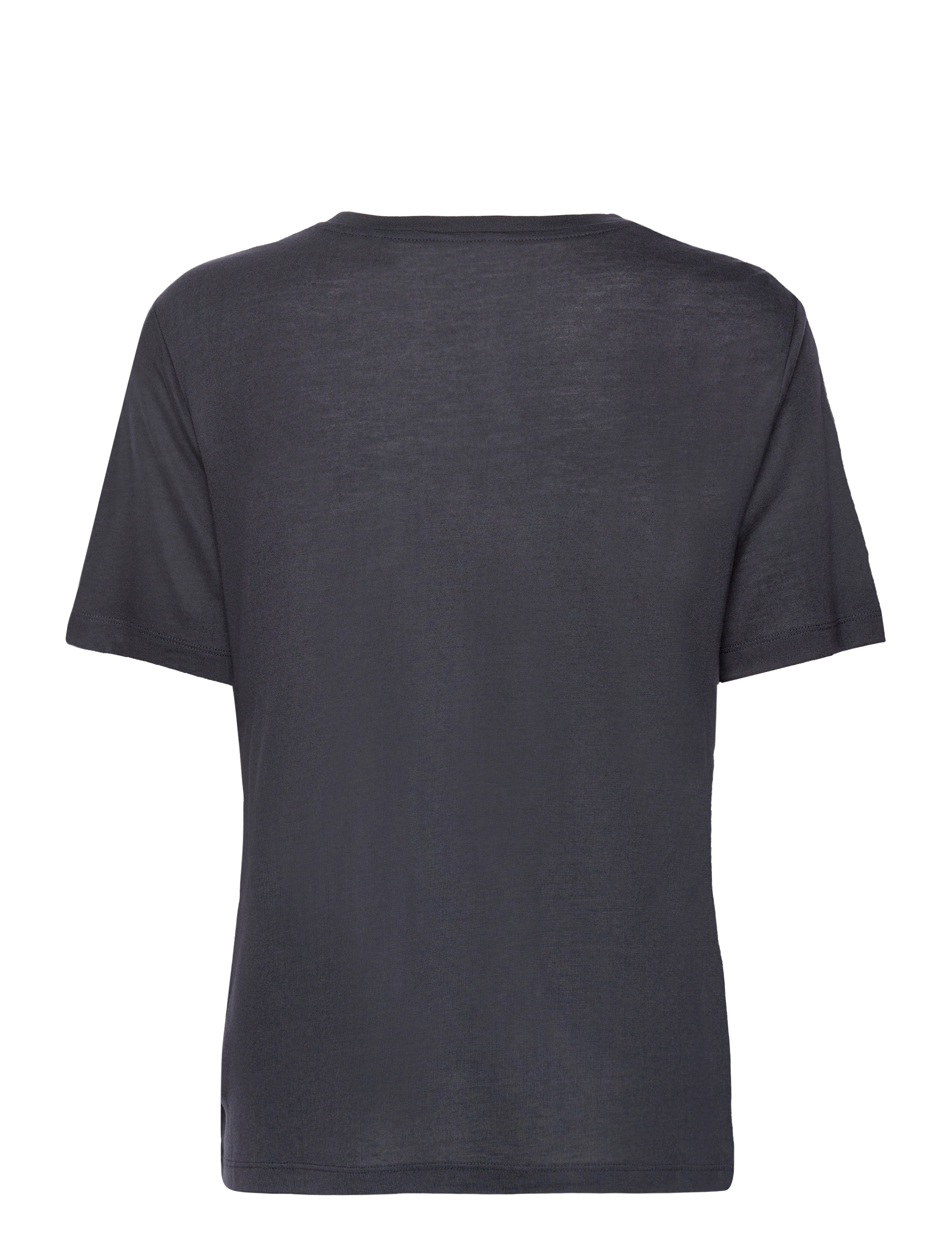 GANT - DRAPE SS T-SHIRT - evening blue - 1